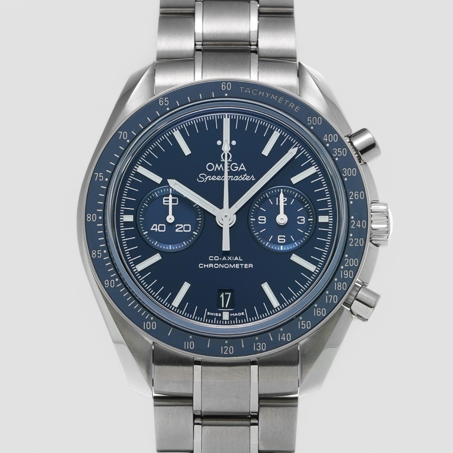 Speedmaster Moonwatch Titanium / Blue Dial