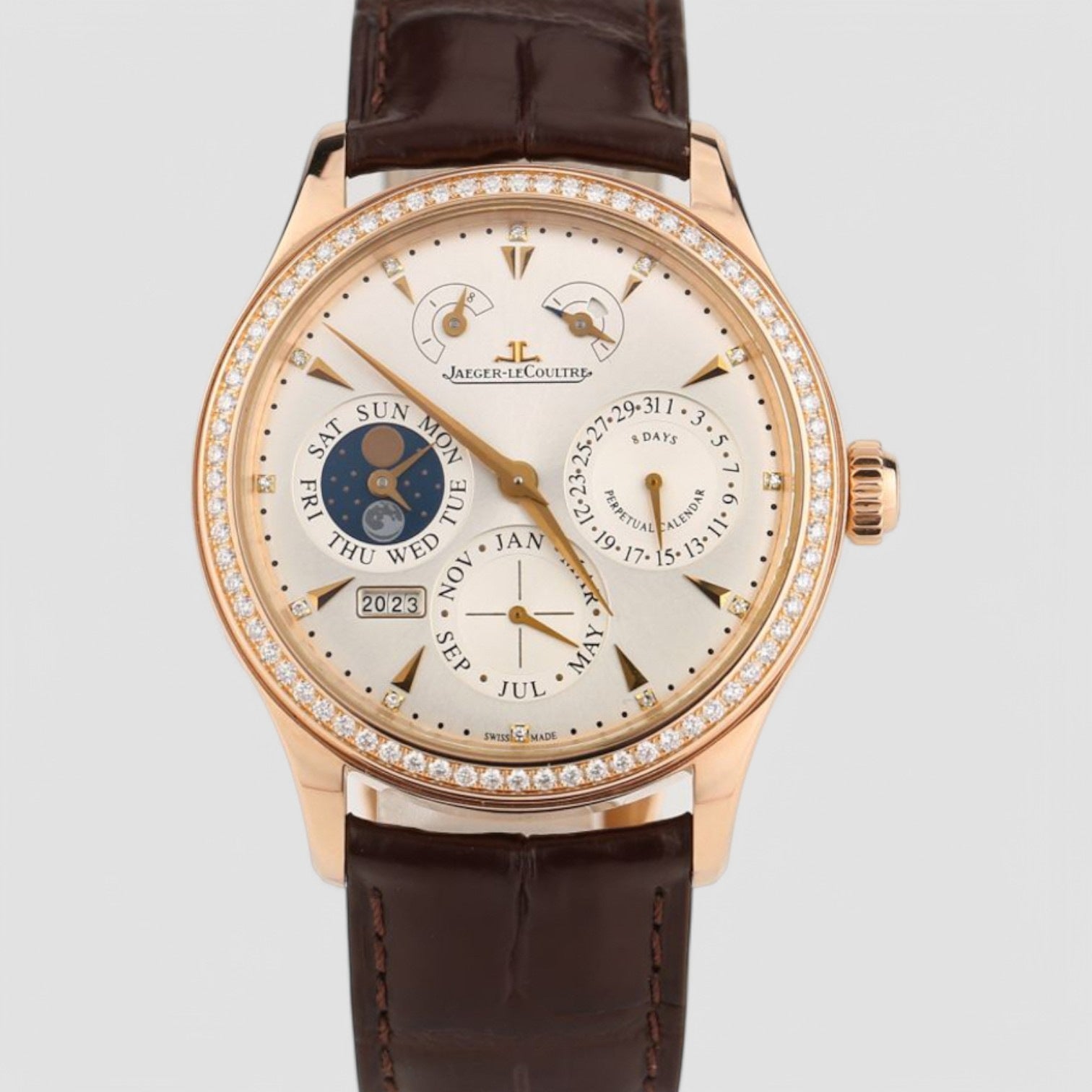 Master Eight Days Perpetual 40 Men's Watch