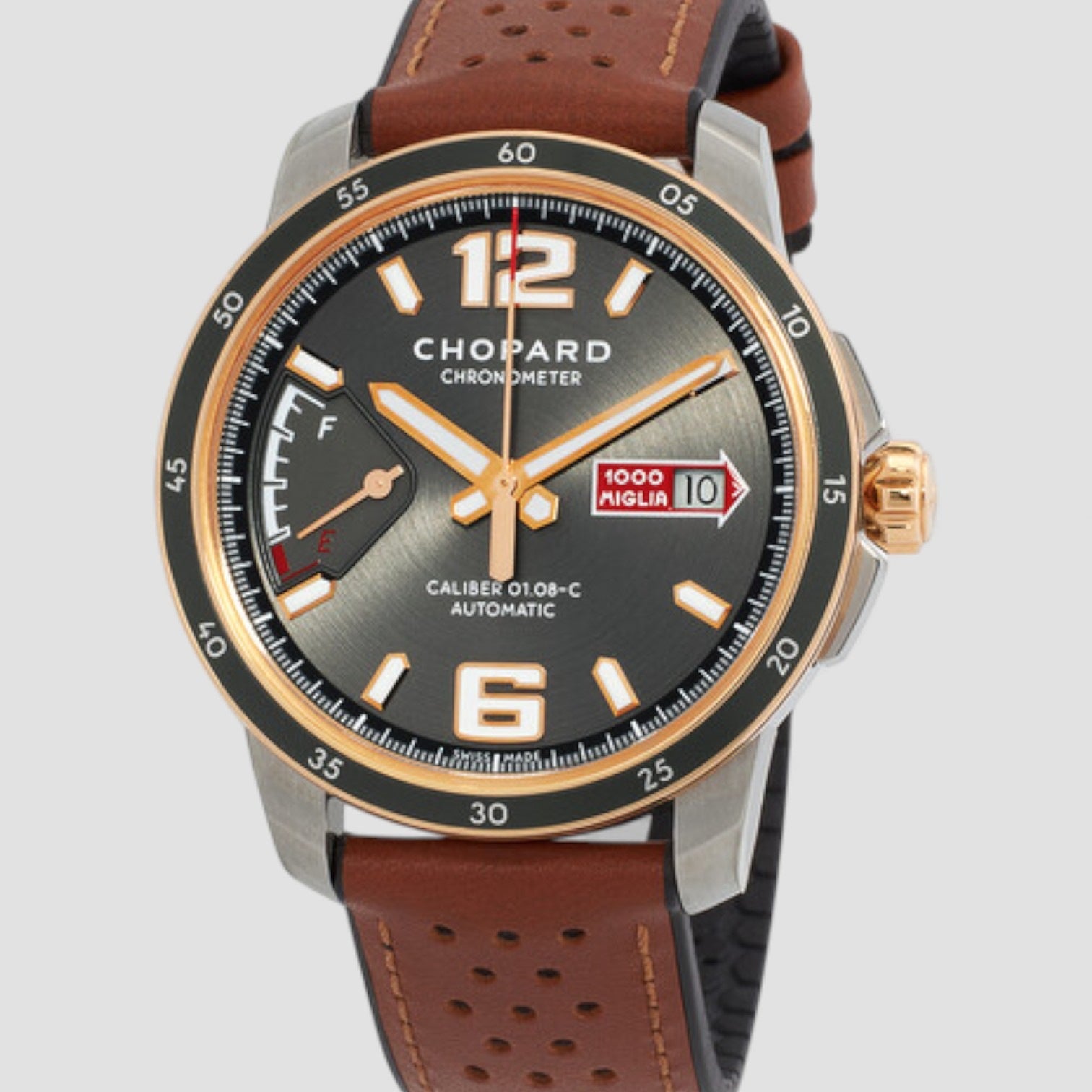 Mille Miglia GT Chronograph Automatic Chronometer Black Dial Men's Watch