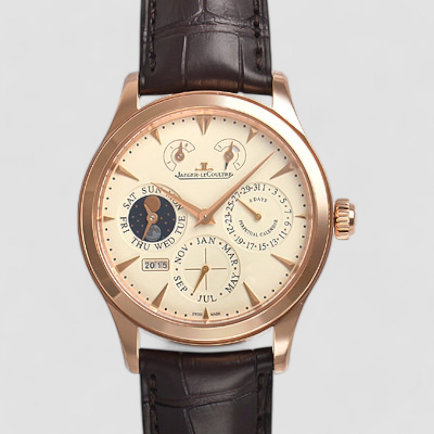 Master Eight Days Perpetual Men's Luxury Watch