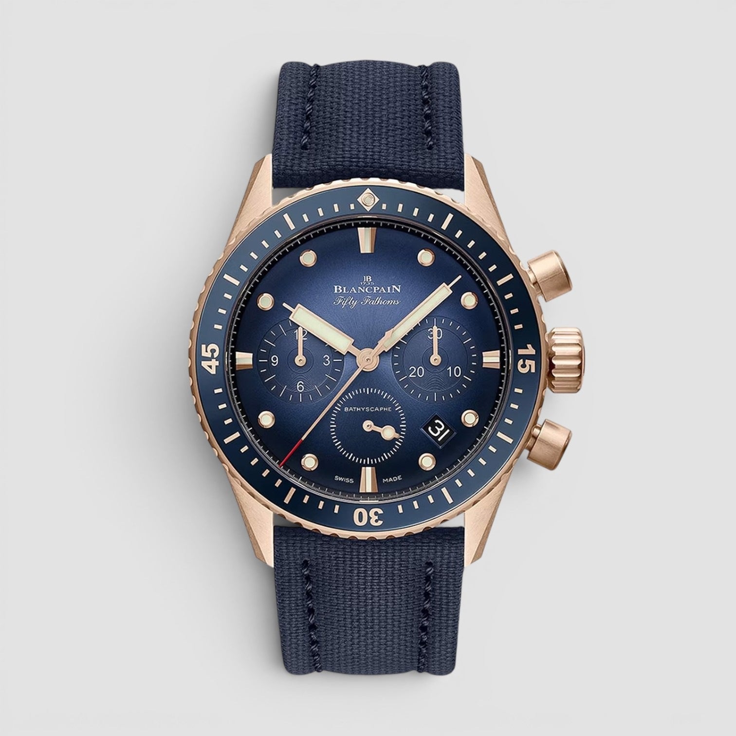 Fifty Fathoms Bathyscaphe Chronographe Flyback 43