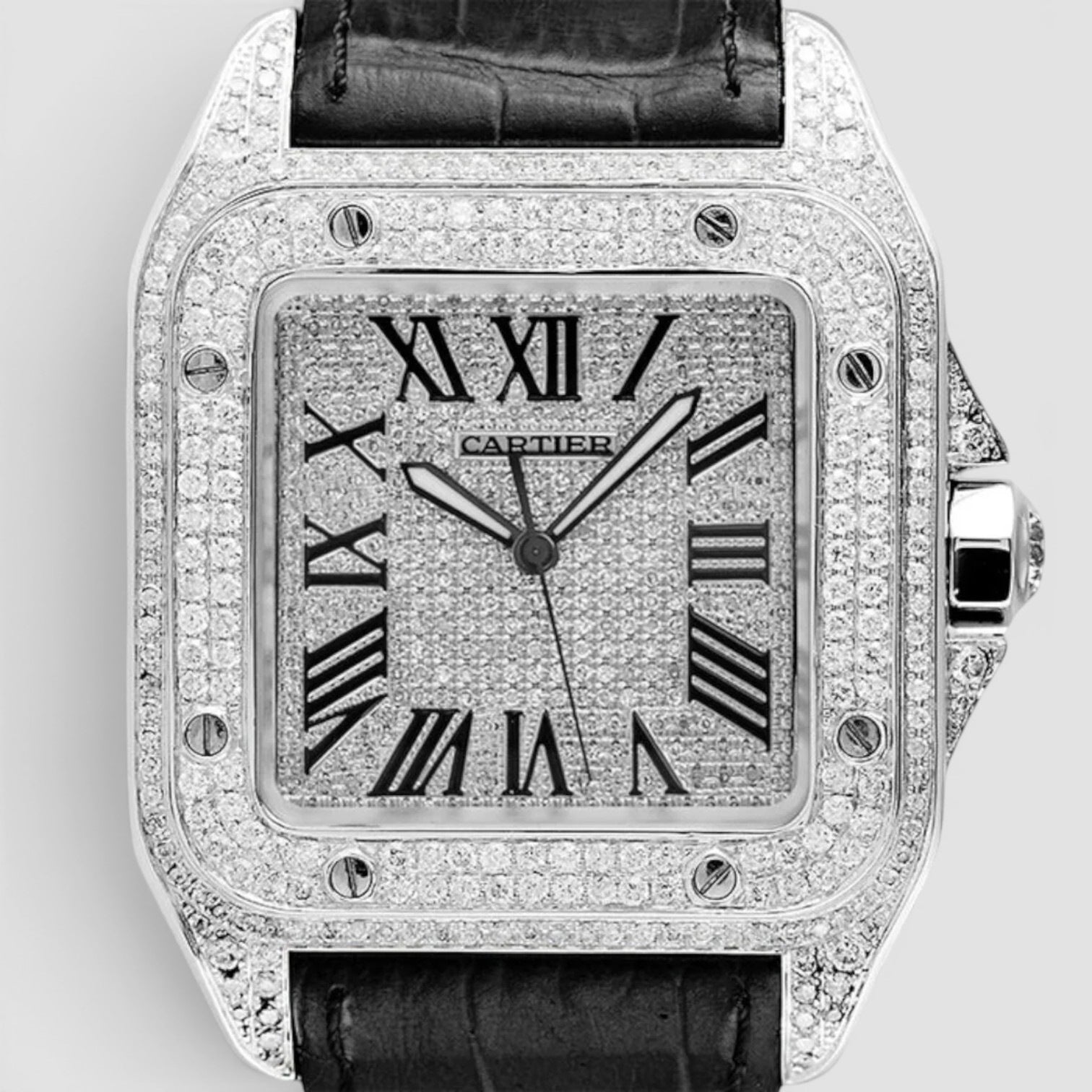 Santos 100 Large Iced Out