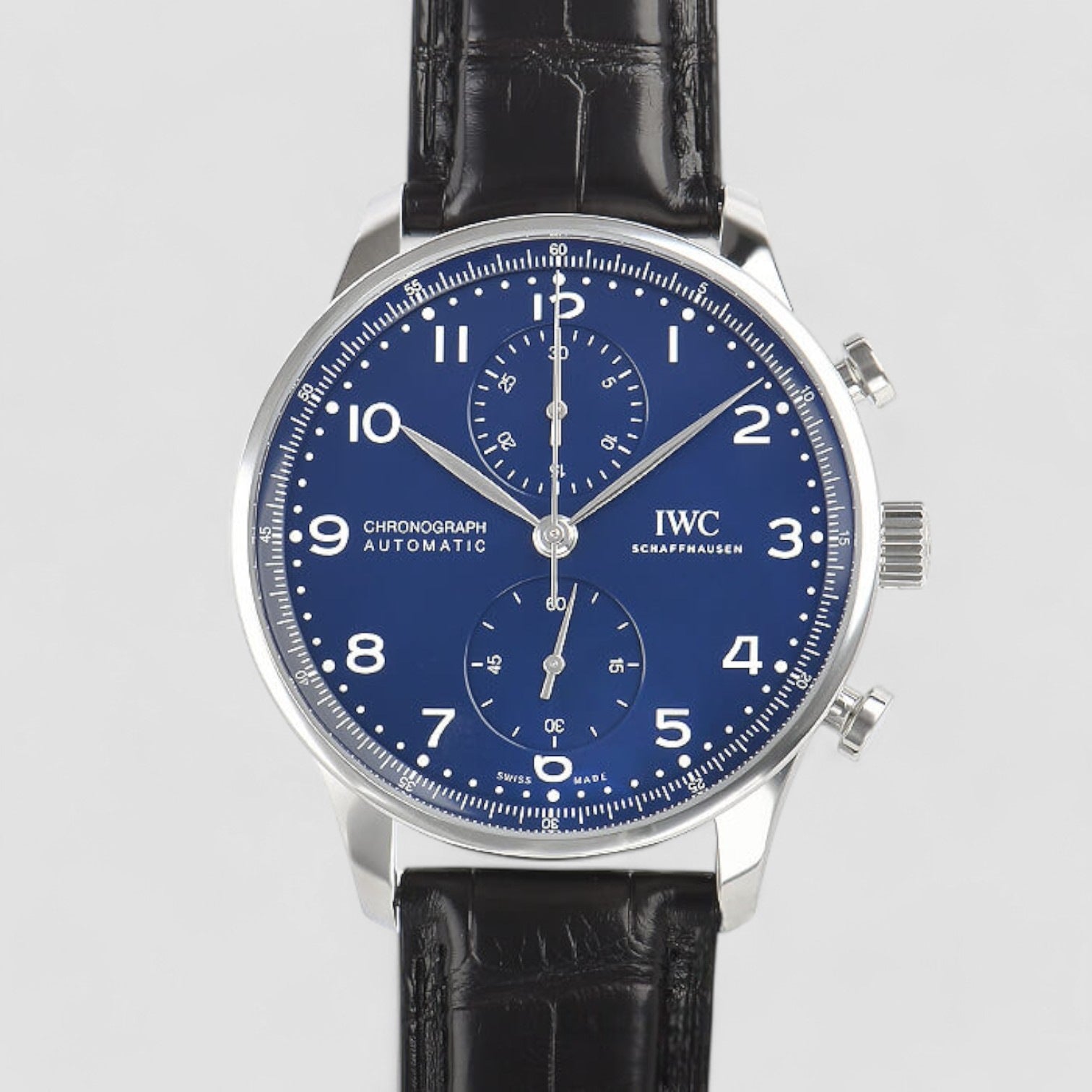 Portugieser Chronograph Blue Dial Edition "150 Years" LIMITED