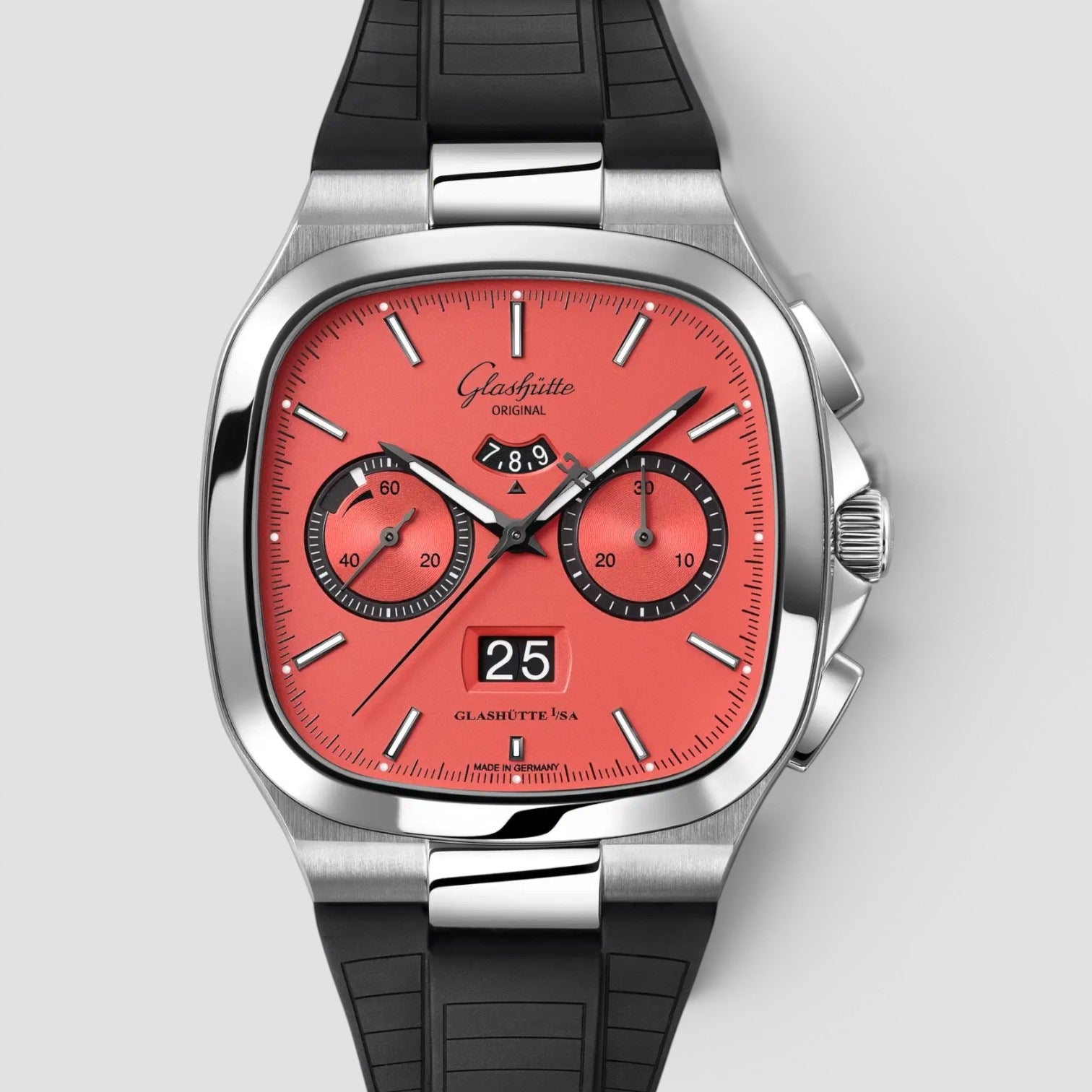 Seventies Chronograph Panorama Date Watermelon