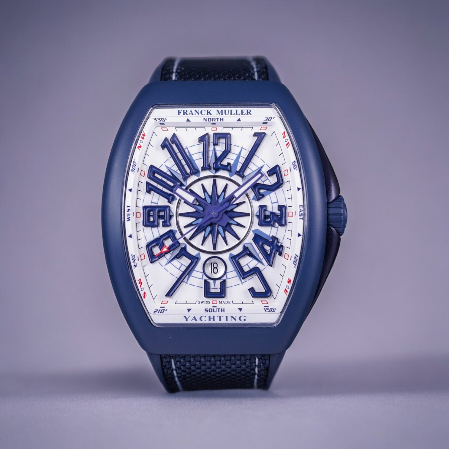 Vanguard YACHTING BLUE CERAMIC WHITE DIAL