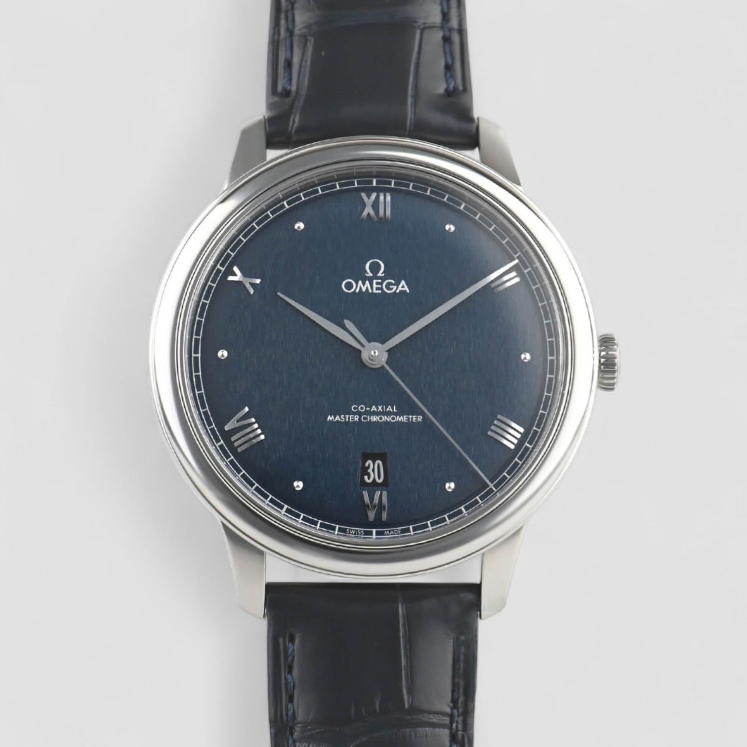 De Ville Automatic Chronometer Blue Dial Men's Watch