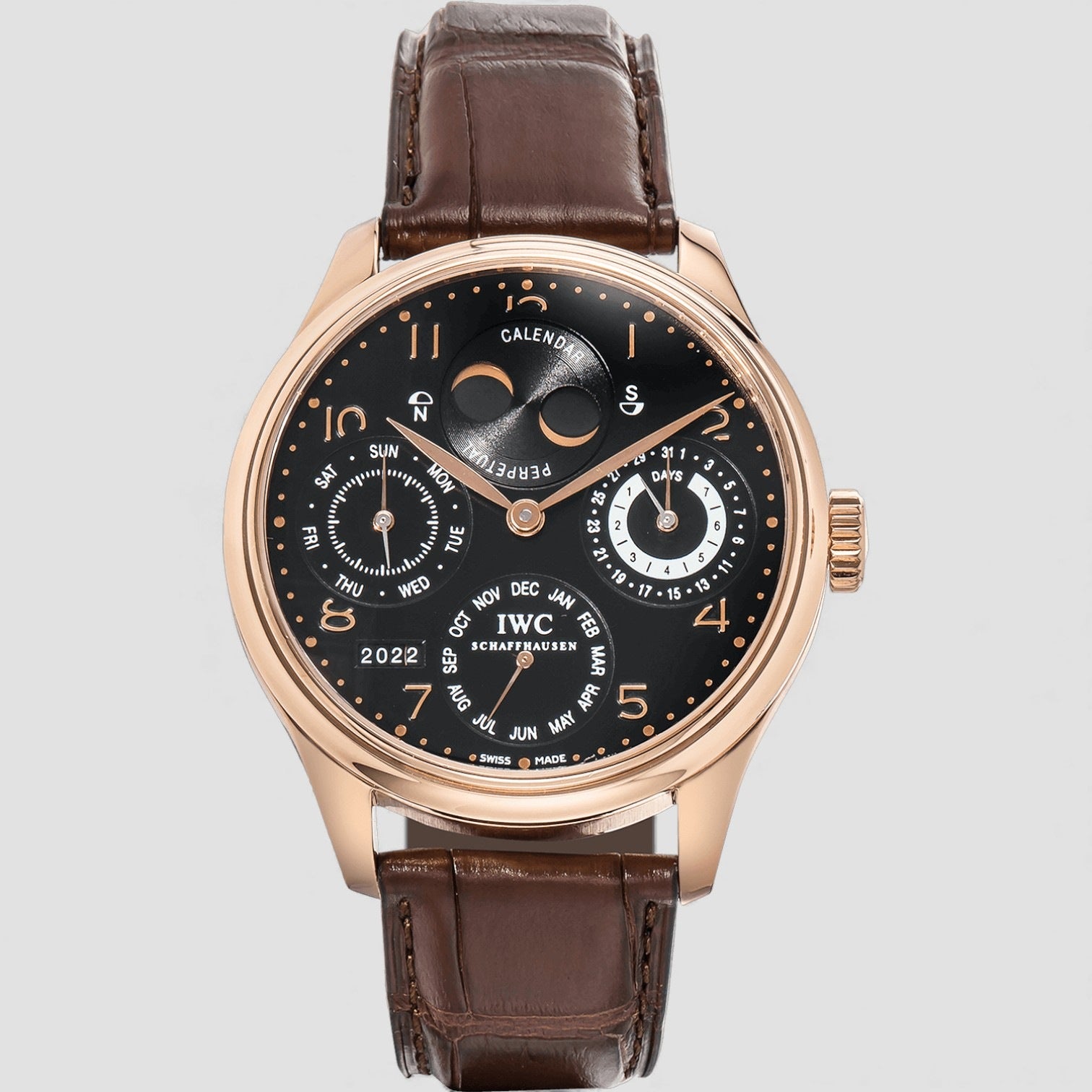 Portugieser Perpetual RG/Black