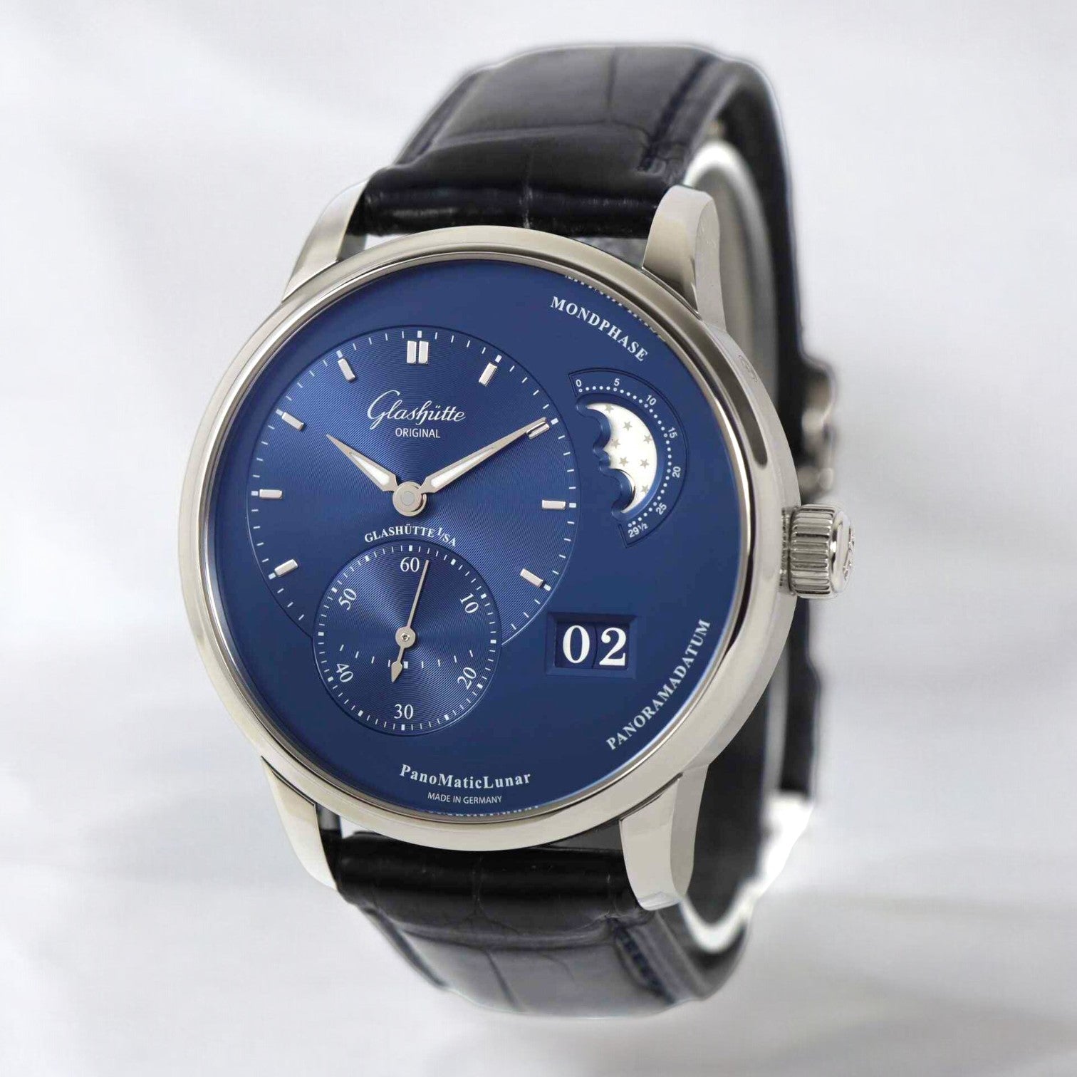 PanoMaticLunar Steel 40 mm