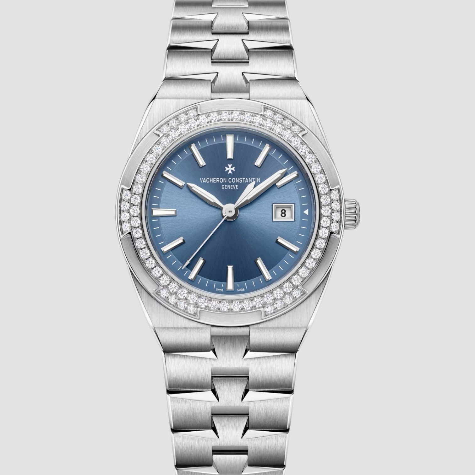 Overseas Quartz Stainless Steel Diamond 33mm