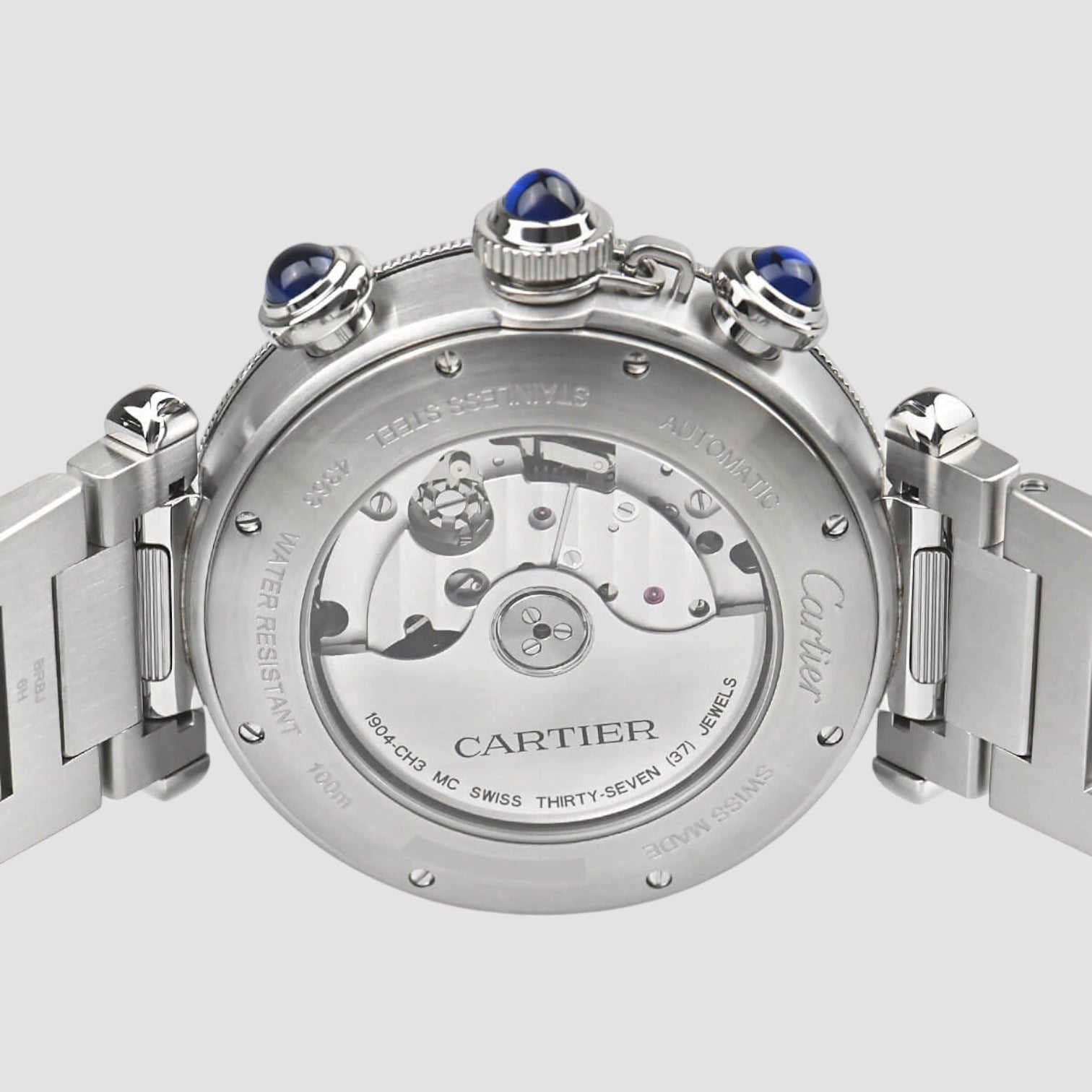 Pasha Chronograph Stainless