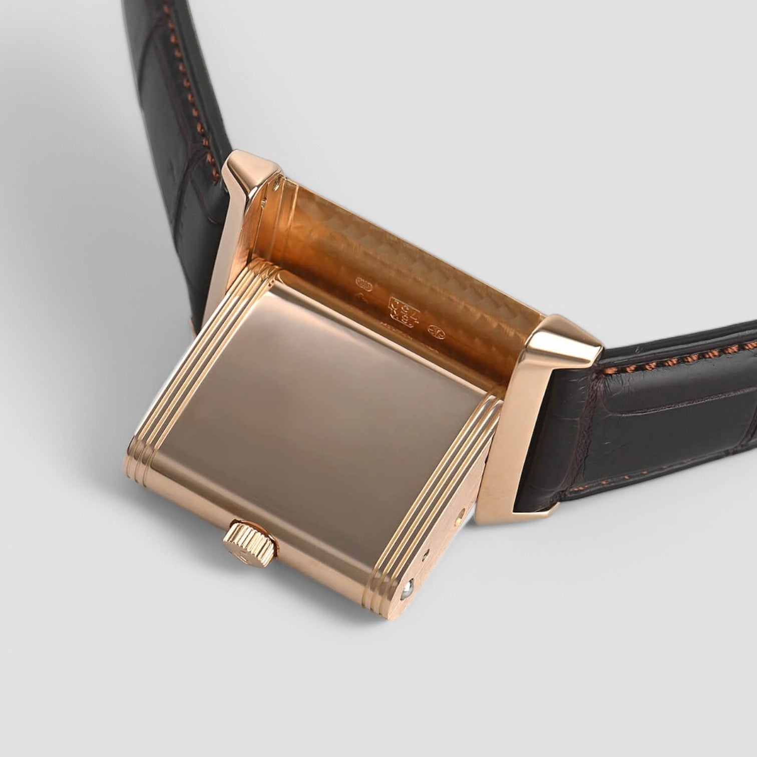 Reverso Rose Gold Mens Watch