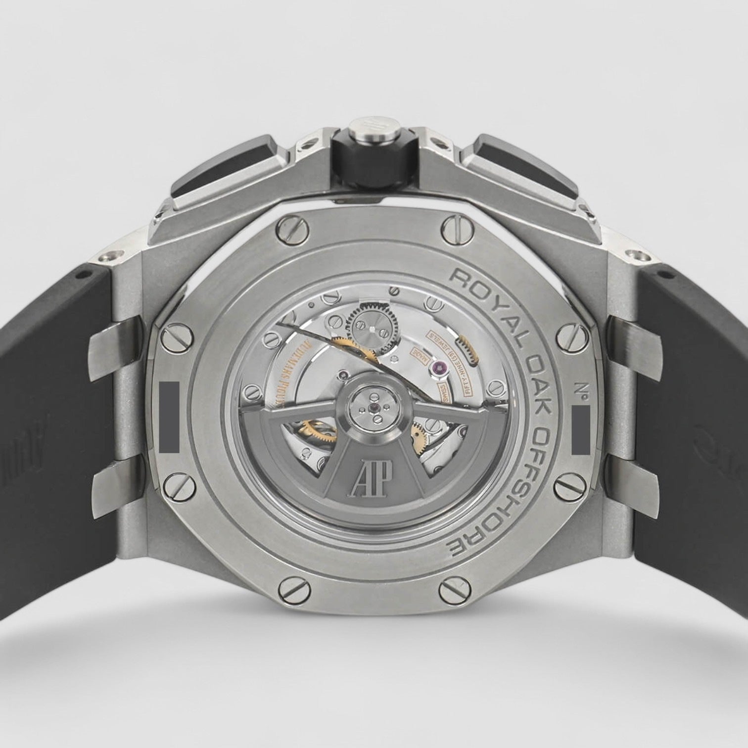 Royal Oak Offshore Chronograph Silver Dial Ceramic Bezel SS