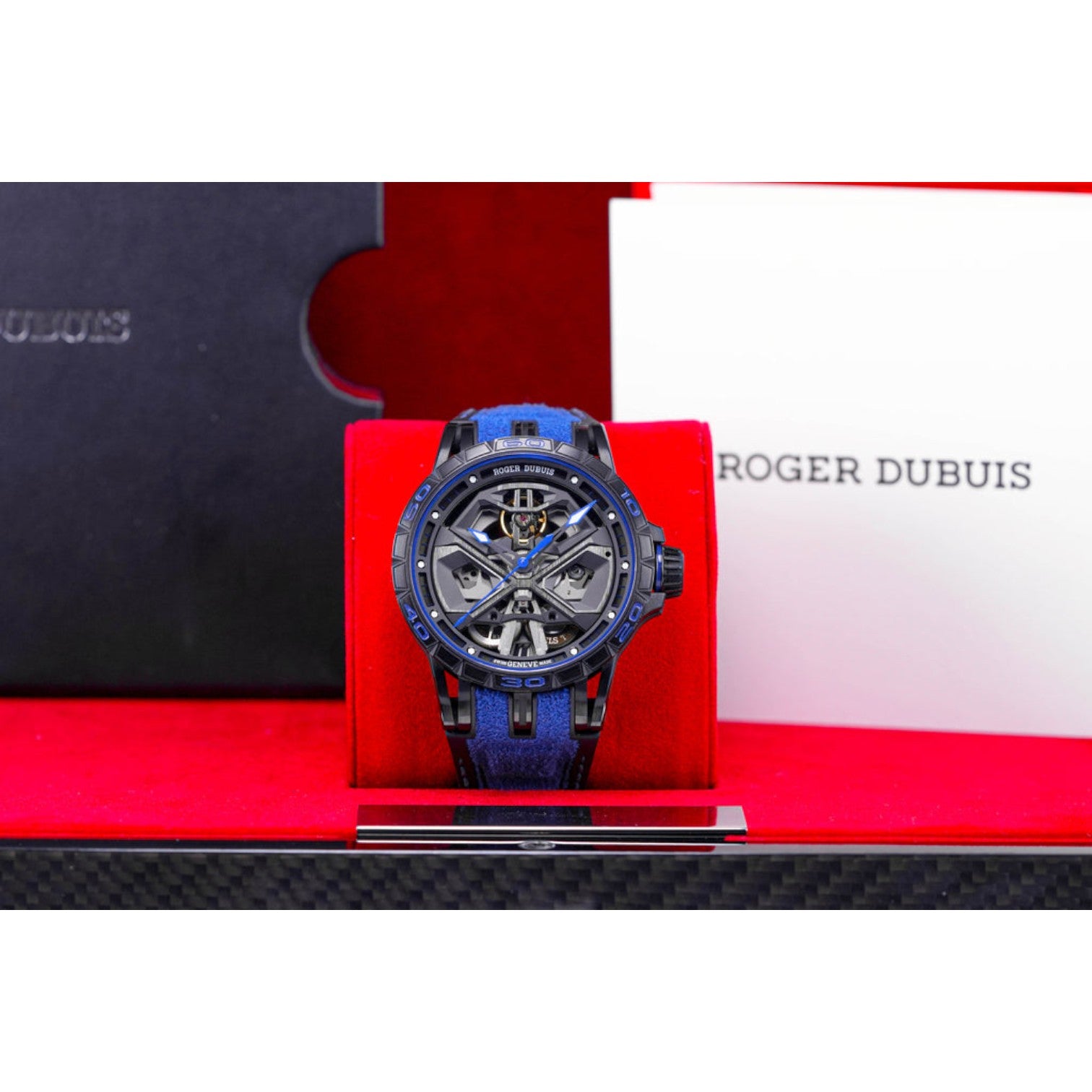 EXCALIBUR SPIDER HURACAN 45MM BLACK DLC TITANIUM