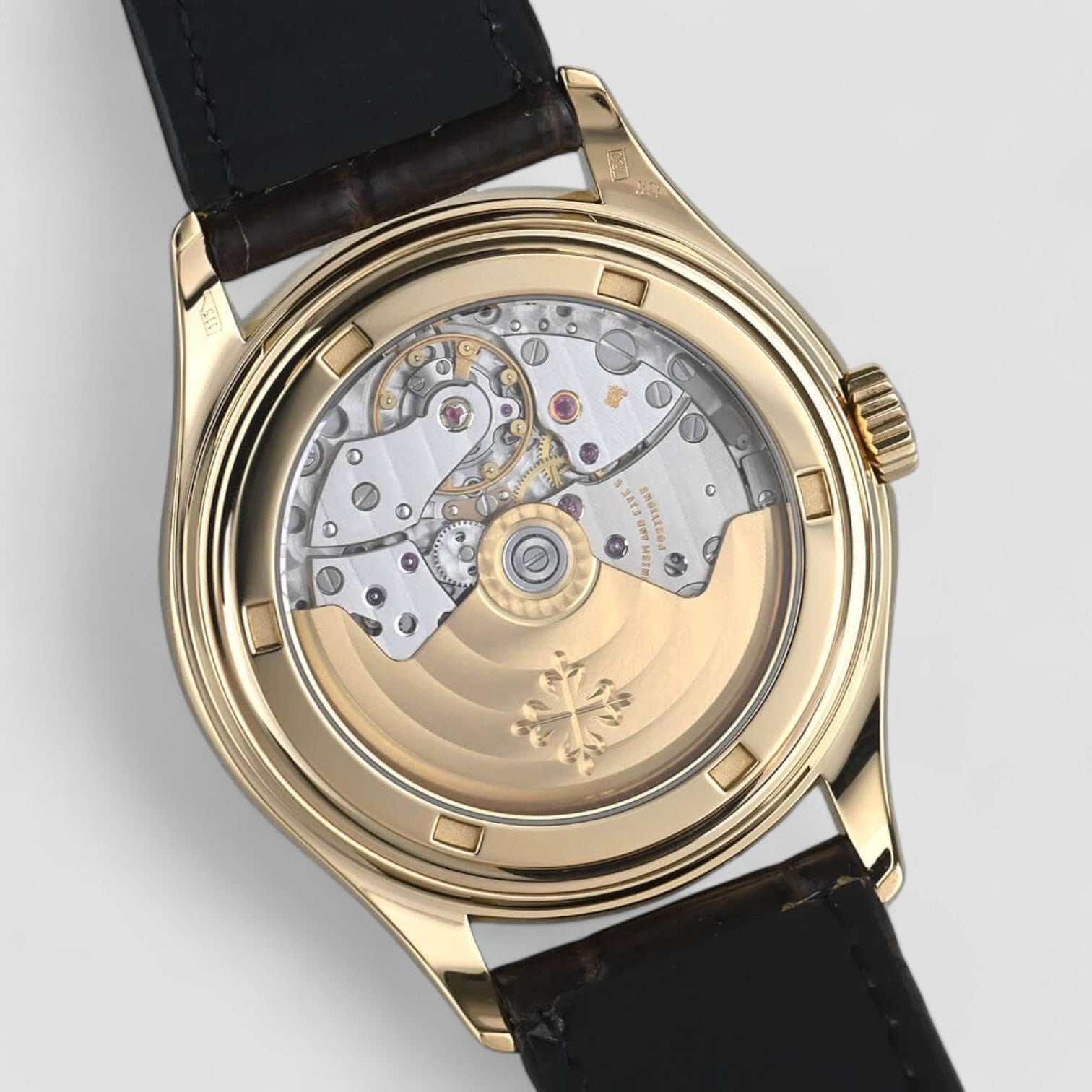 Annual Calendar Ivory Dial Yellow Gold