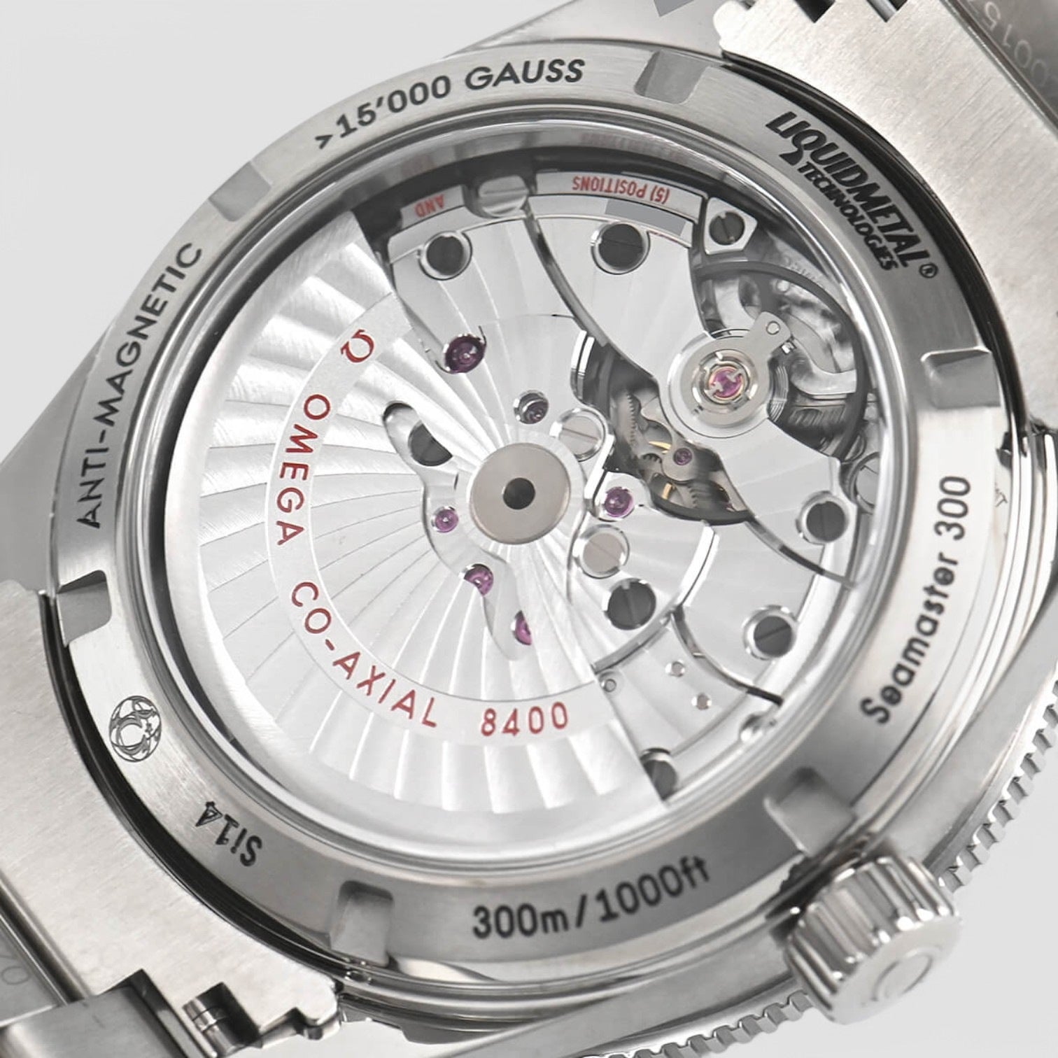 SeaMaster 300M Master Co-Axial 41mm Automatic Blue Dial Titanium 1