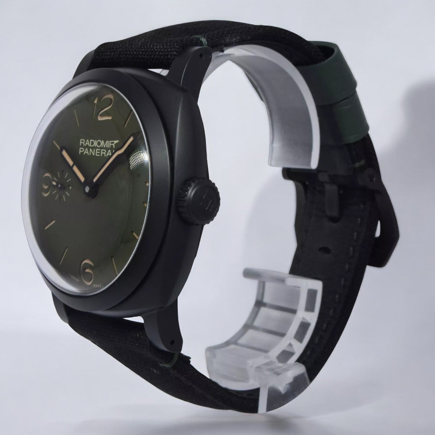 Radiomir 48MM Hand Wind Military Green Dial