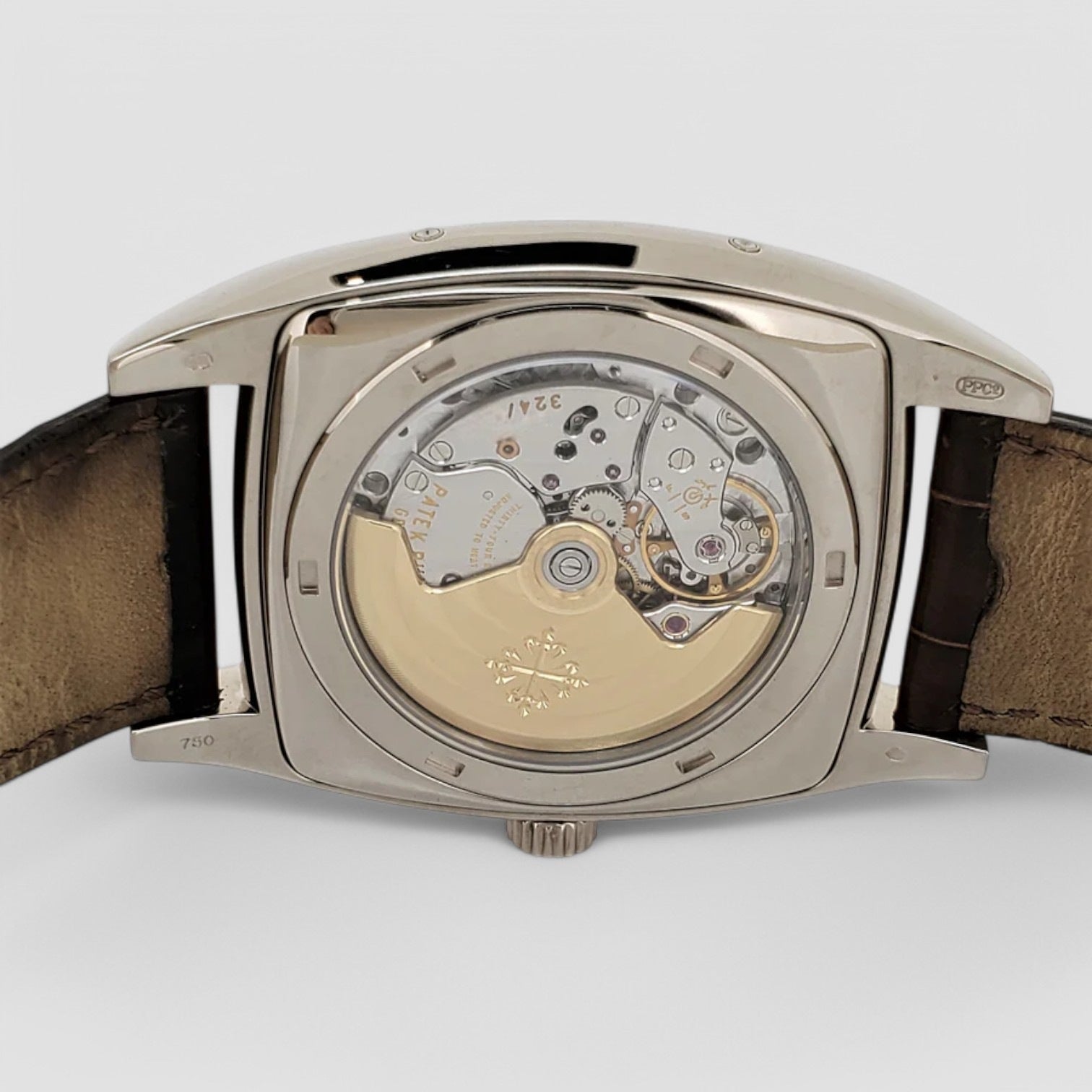 Gondolo Calendario 5135G 18K White Gold Grey Dial