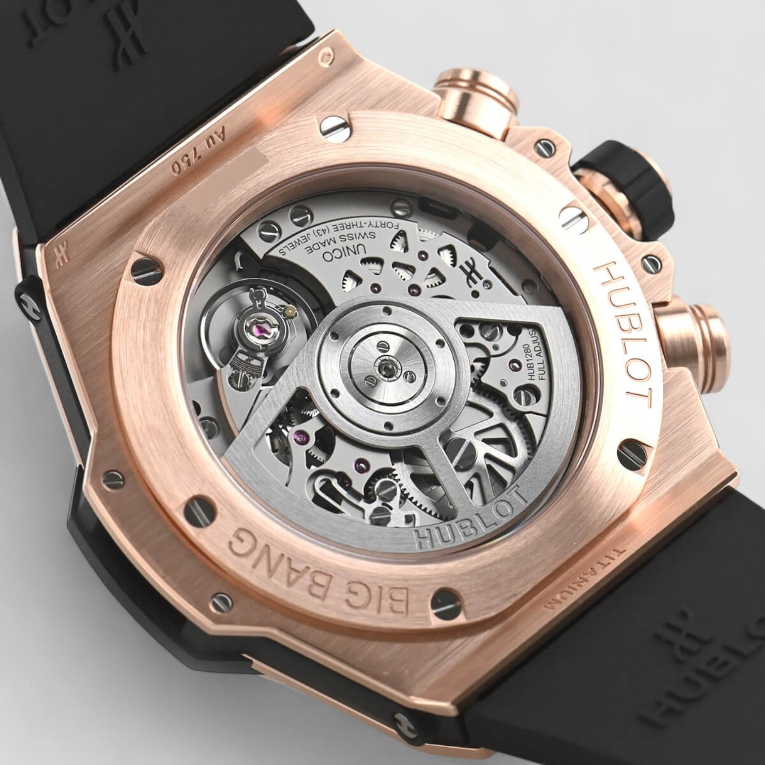 Bang Unico King Gold Diamonds Big 44mm