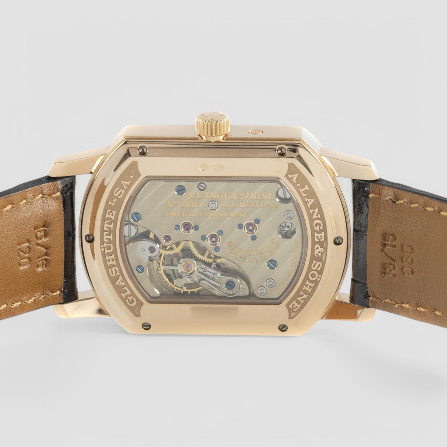 Arkade 18 CT Red Gold Manual Winding Men's Watch