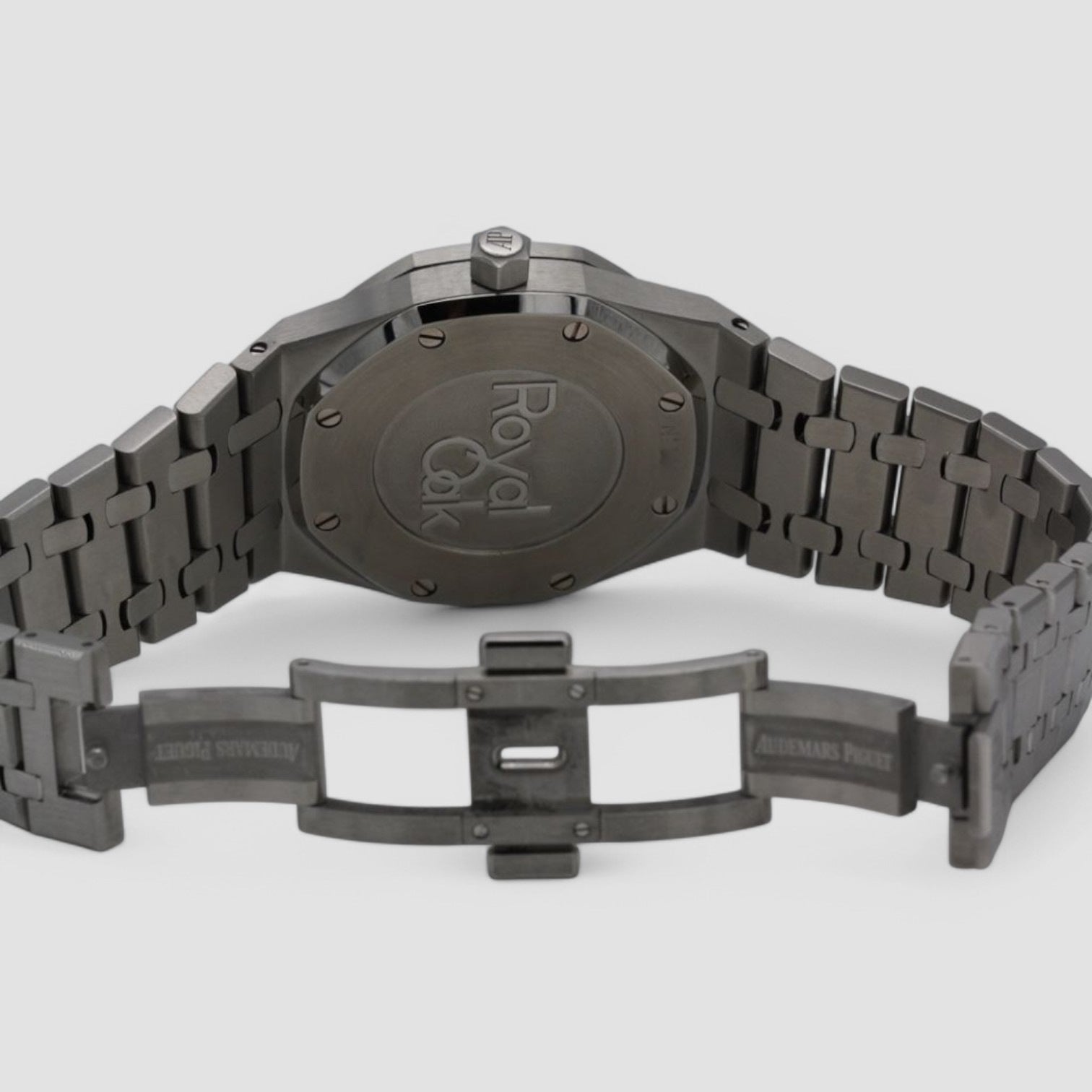 Royal Oak Day Date Black Dial S/S on S/S bracelet