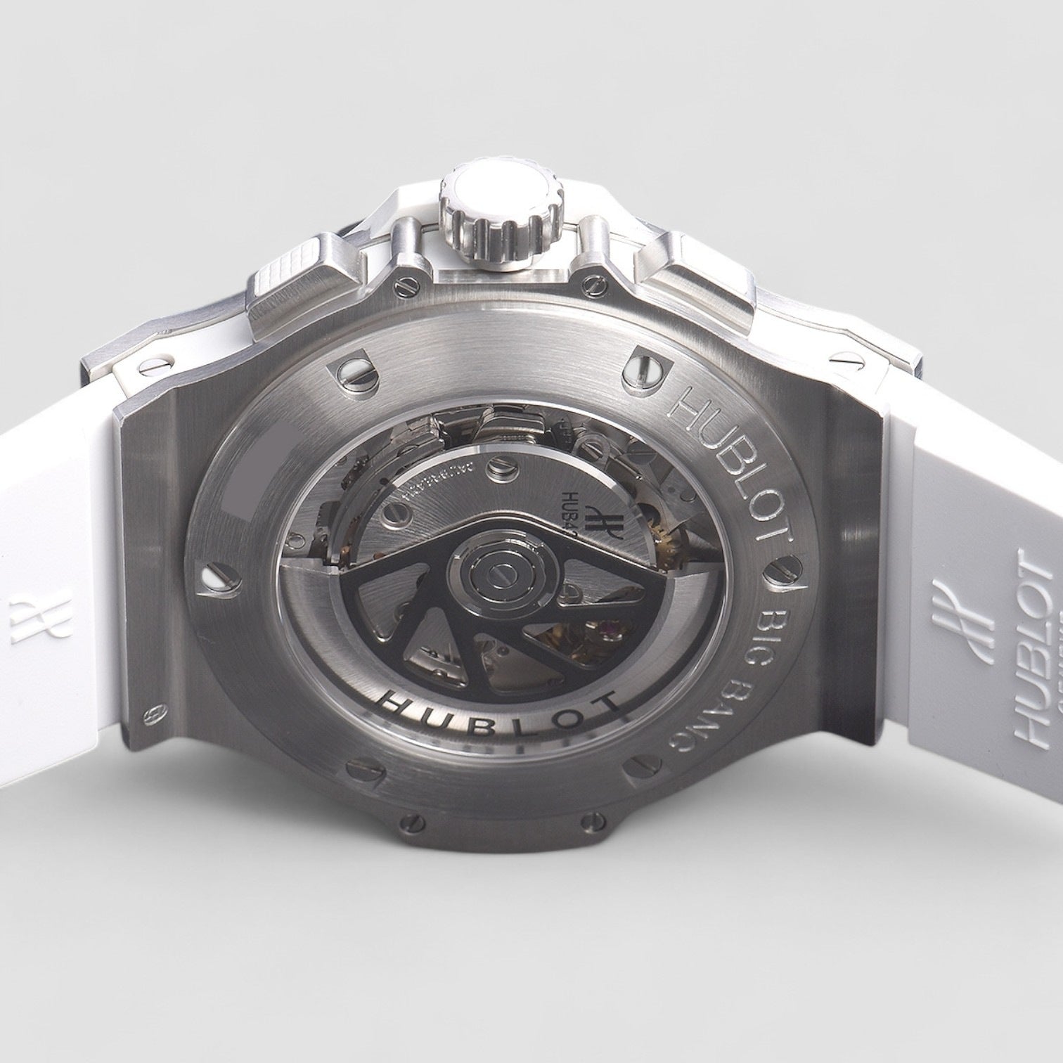 Big Bang Aero Bang All White Diamond Men's Watch