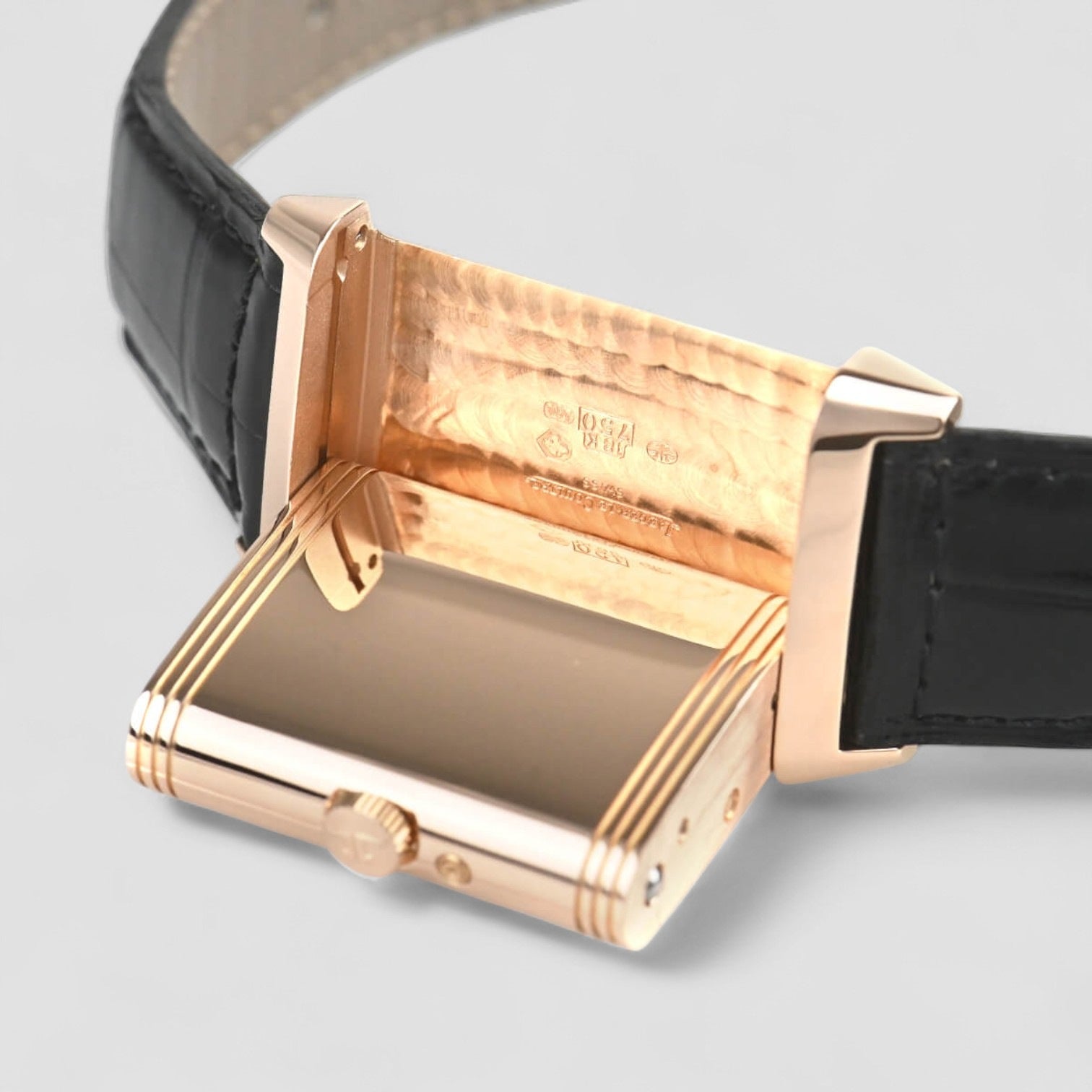 Reverso Calendar Date 18K Rose Gold