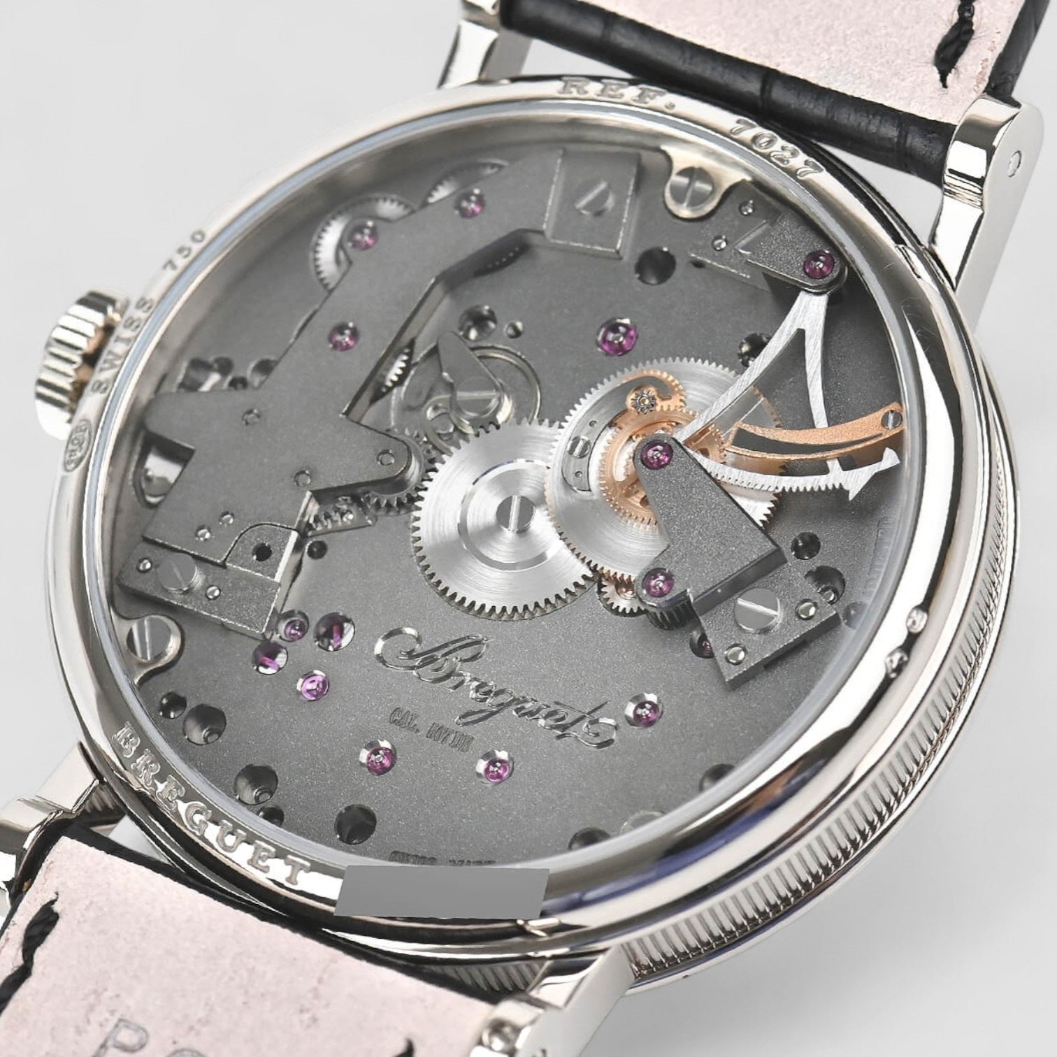 La Tradition 18K White Gold / Black Dial Description