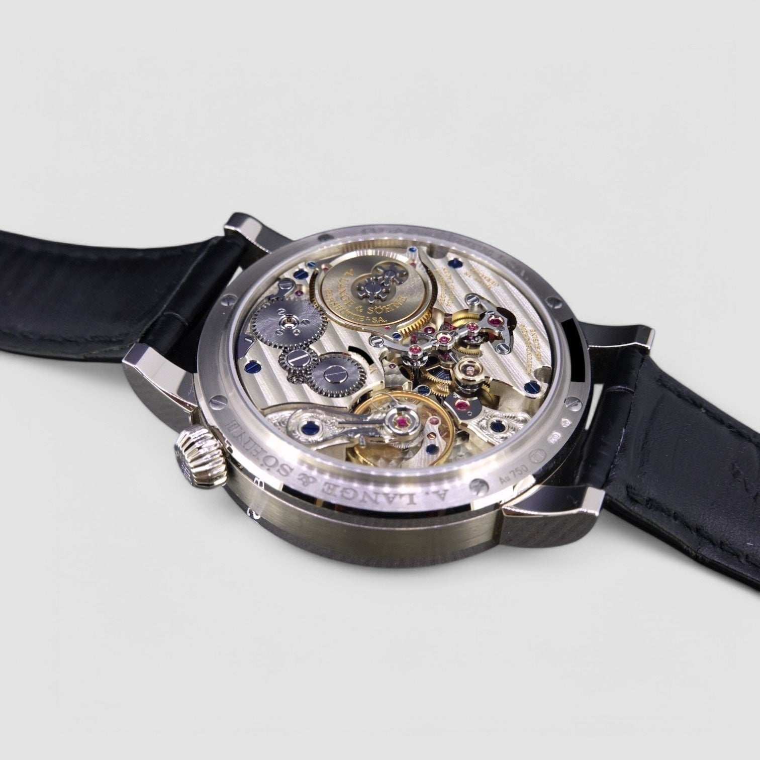 Zeitwerk 18K White Gold Black Dial