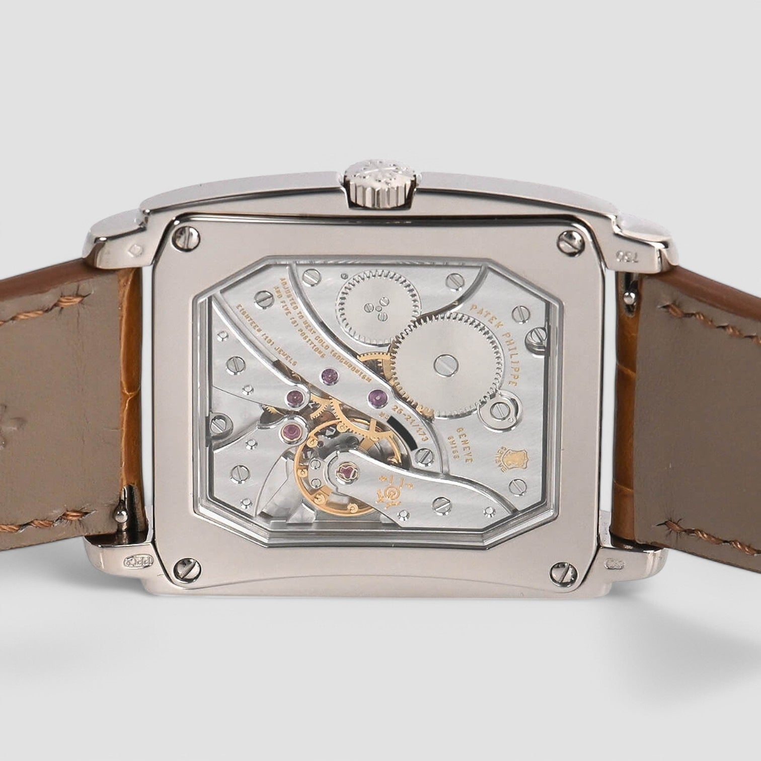 Gondolo 5124G 18K White Gold Manual Wind