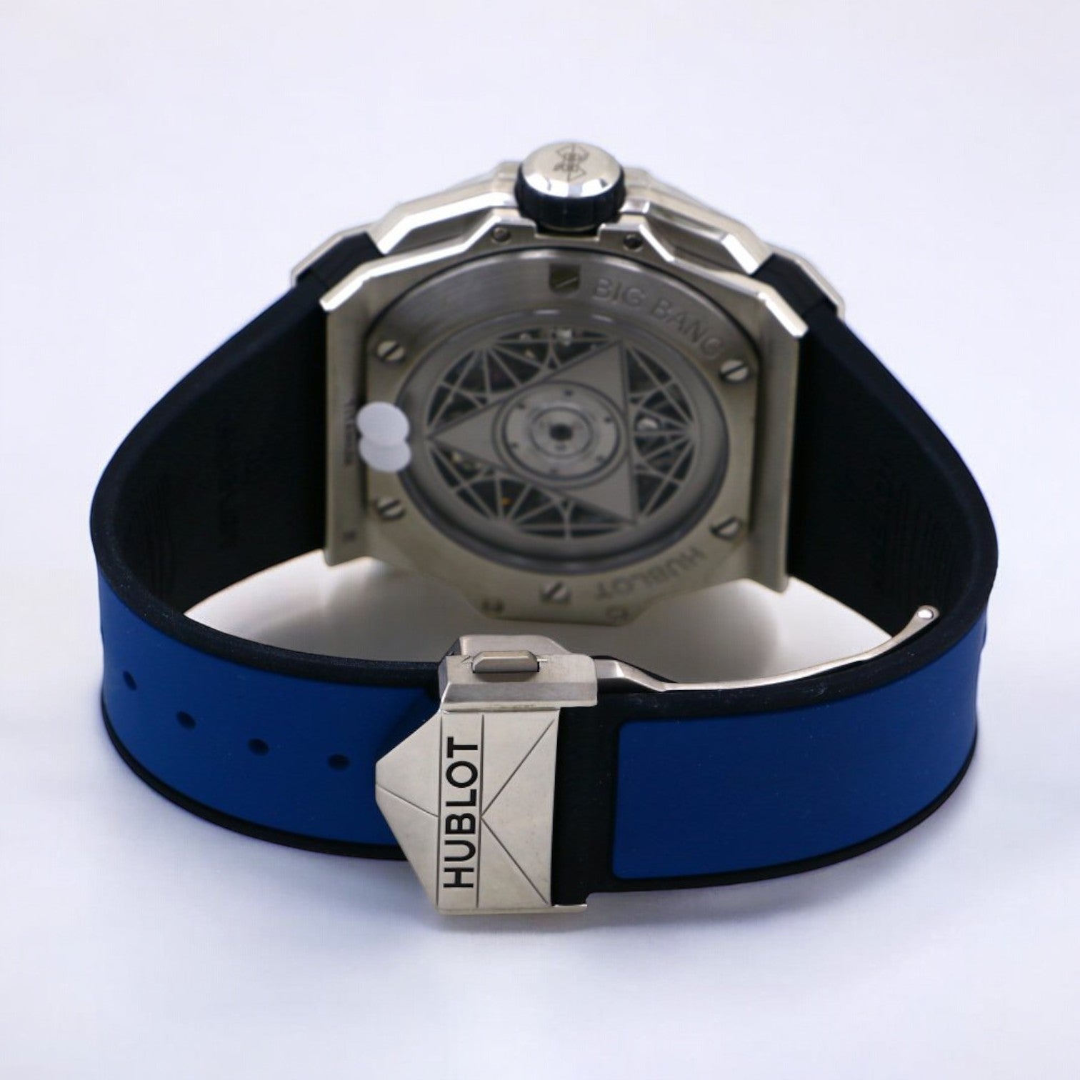 Big Bang Sang Bleu II Titanium Blue Pavé