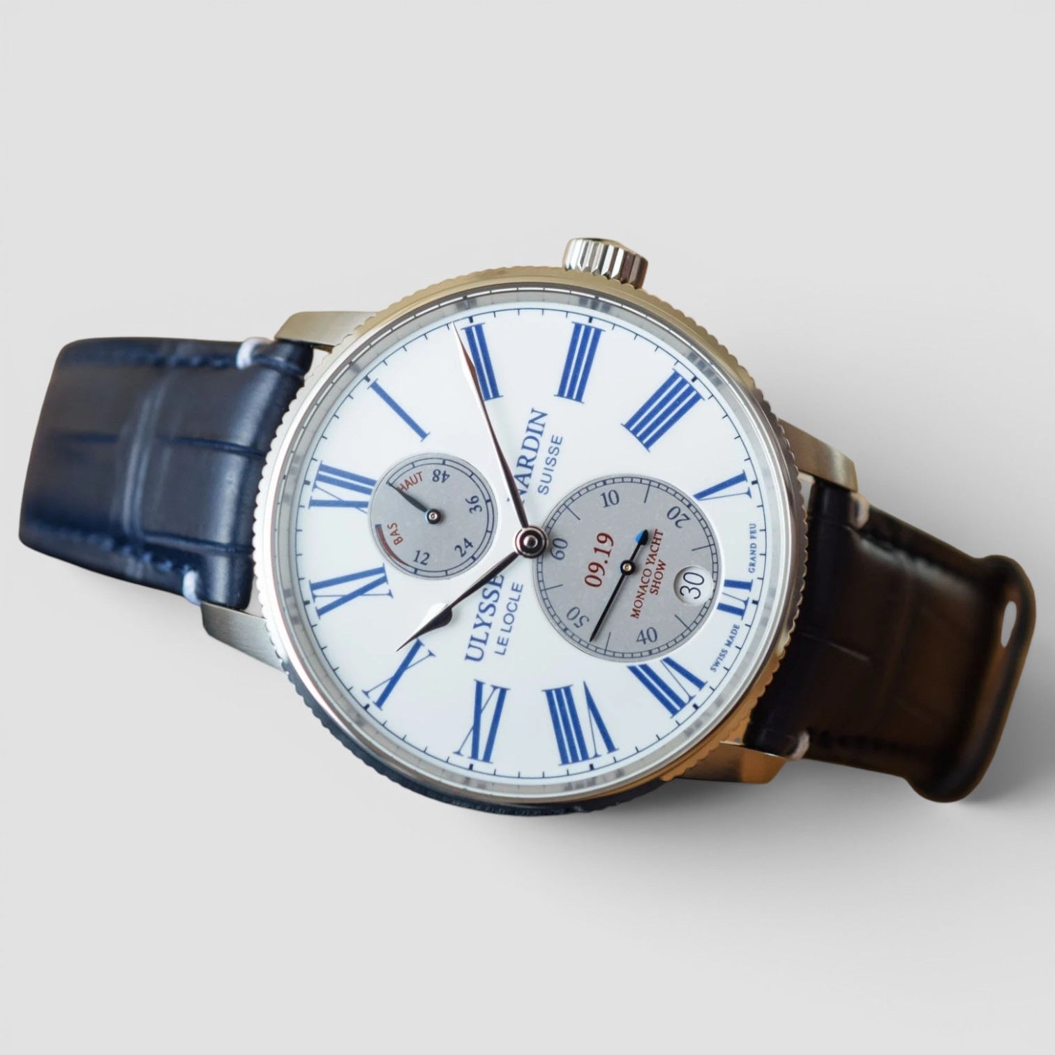 Marine Chronometer Torpilleur 42mm Mens Watch