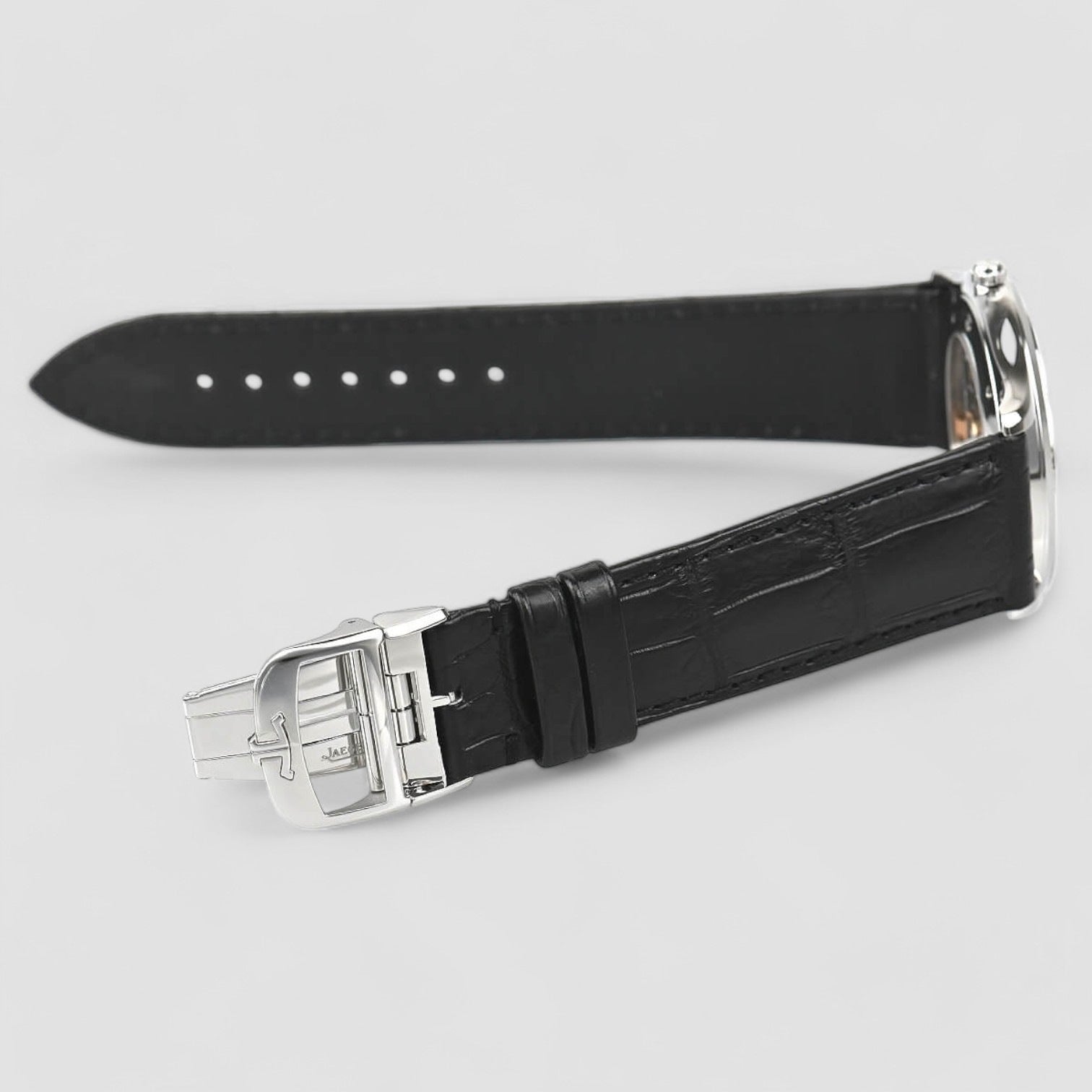 Master Ultra Thin Date Silver Dial Men's Watch