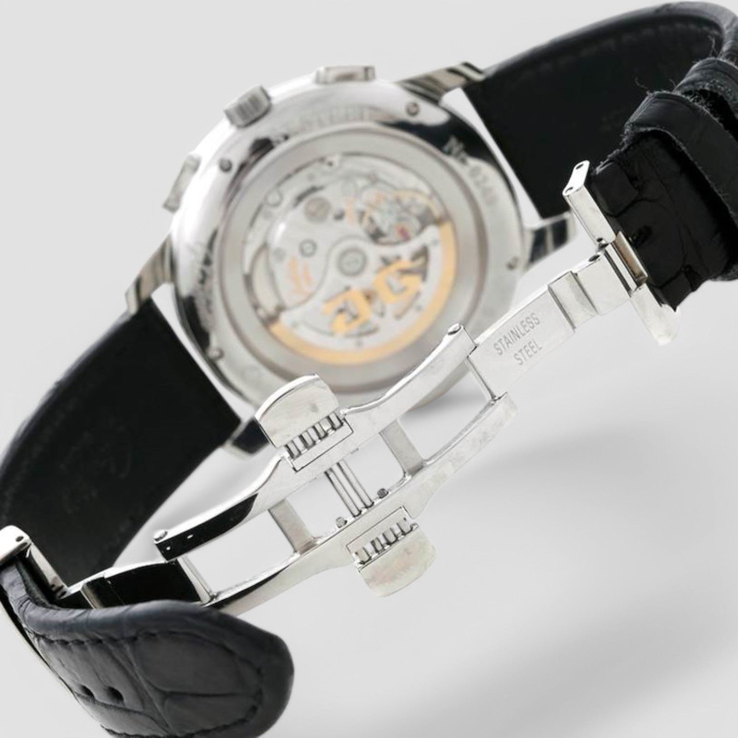 Glashutte Senator Chronograph XL Auto Black Dial Men's Watch