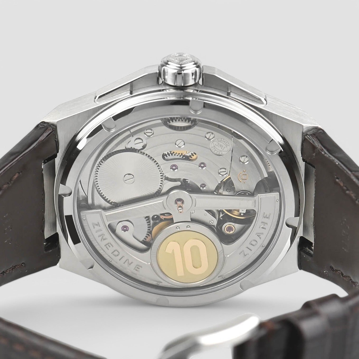 Ingenieur Zinedine Zidane 45Mm Stainless Steel Black Dial