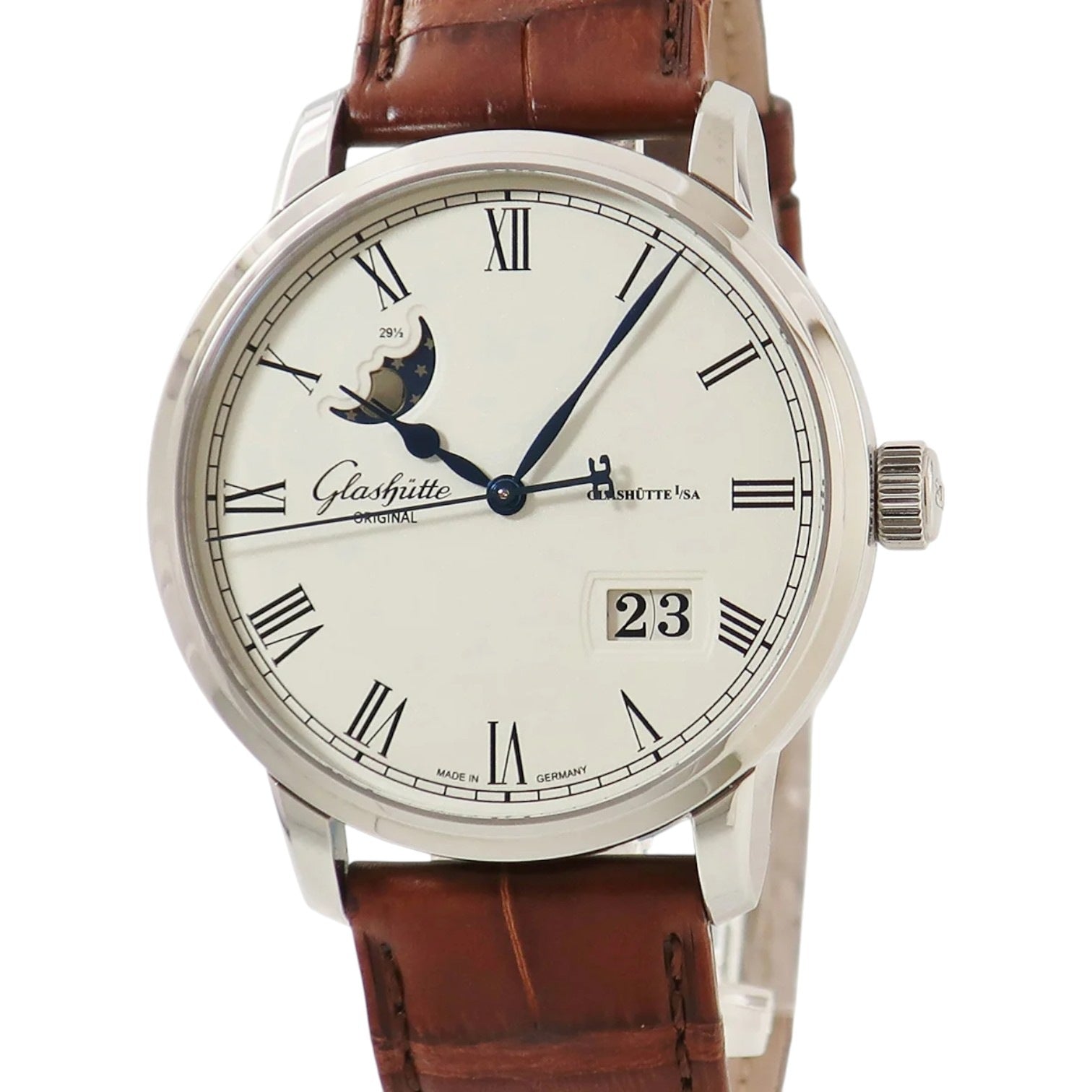 Senator Panorama Date Moon Phase 40 mm