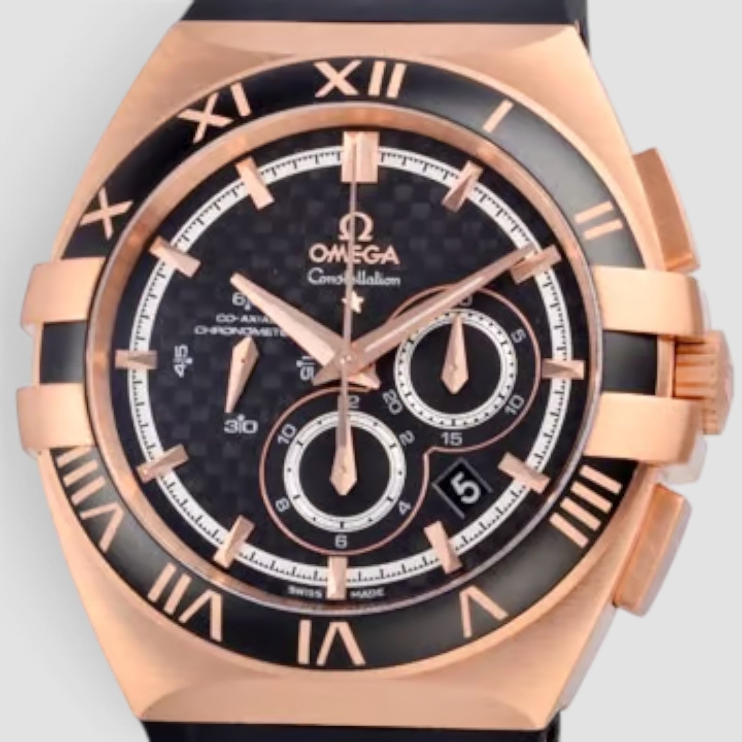 Constellation Double Eagle Rose Gold Chronograph 41mm