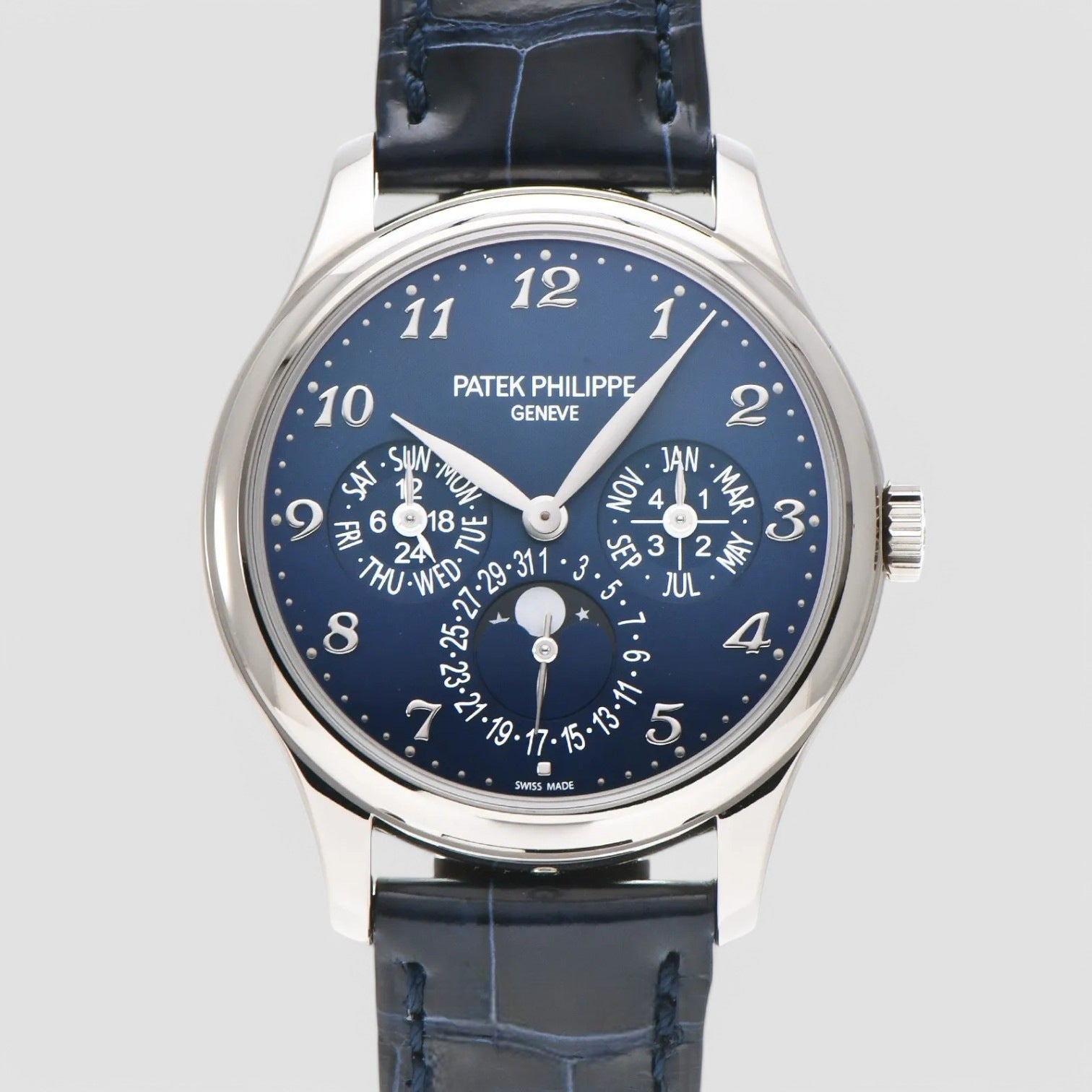 Perpetual Calendar 18K White Gold / Blue Dial