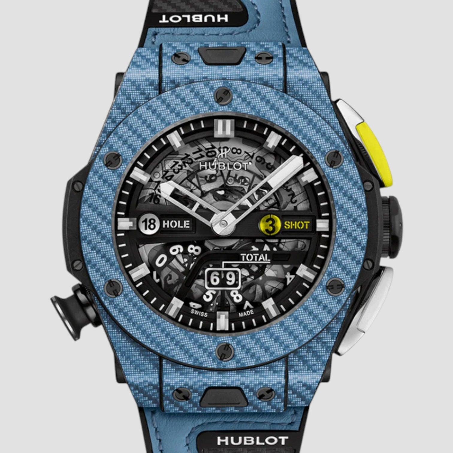 Big Bang Unico Golf Sky Blue 45mm