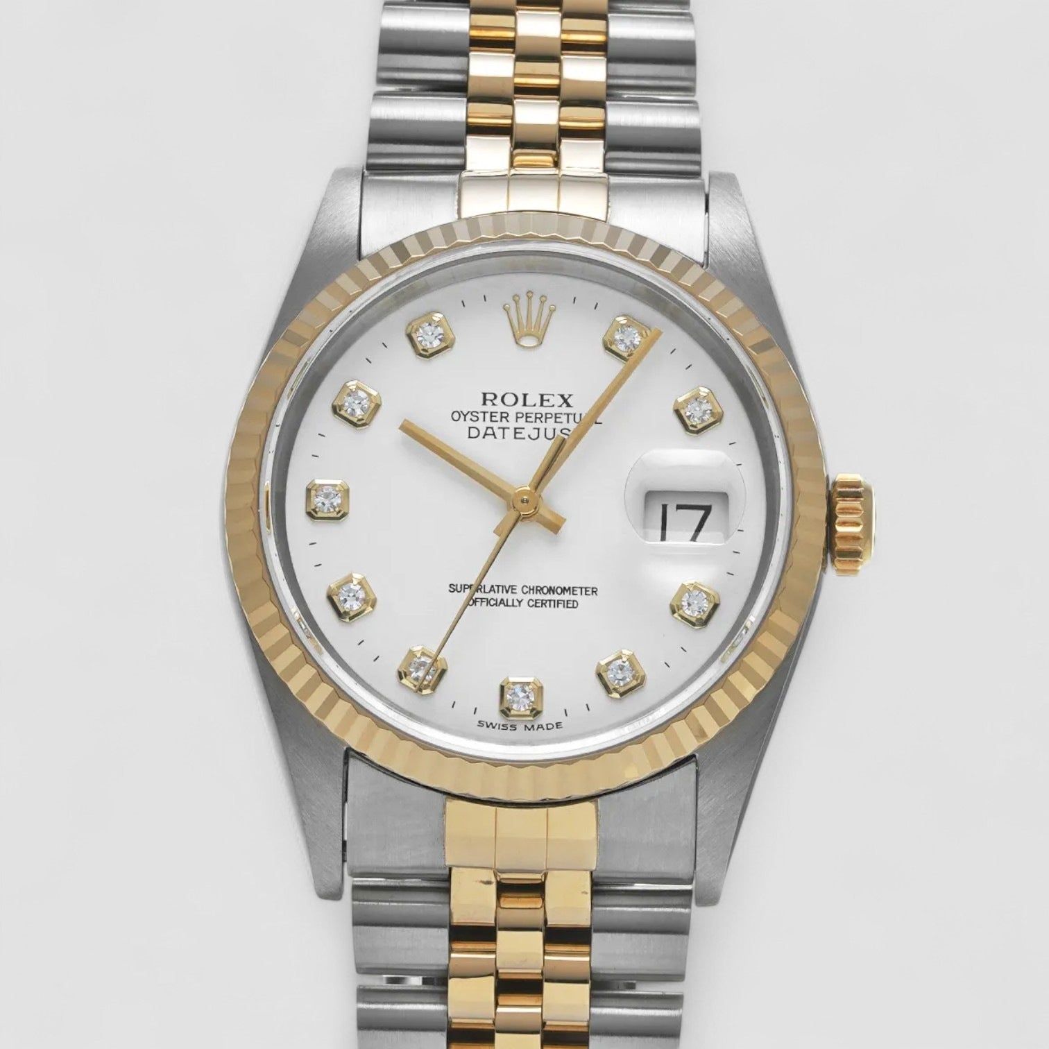 Oyster Perpetual Datejust White Diamond