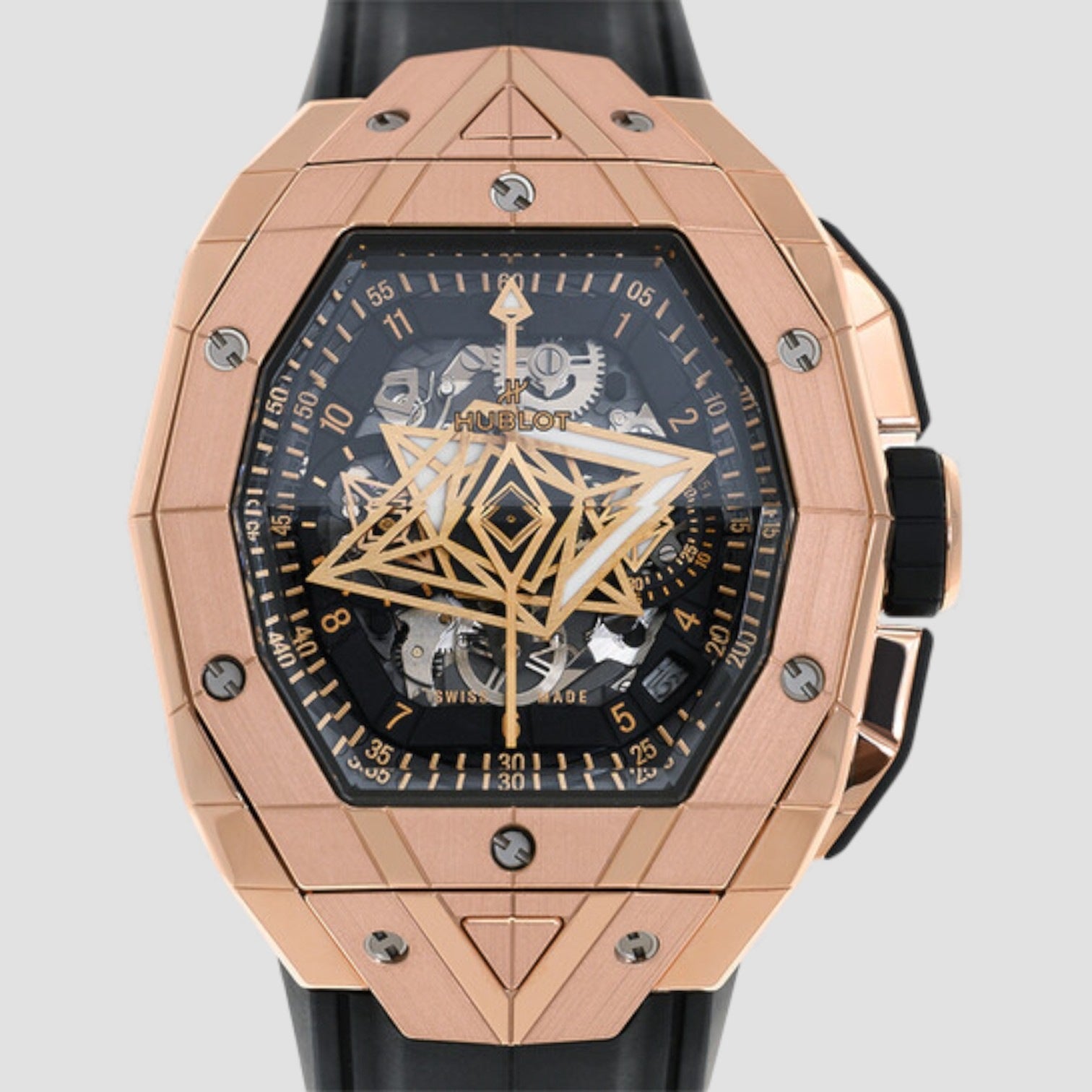 Spirit Of Big Bang Sang Bleu Chronograph Automatic Watch