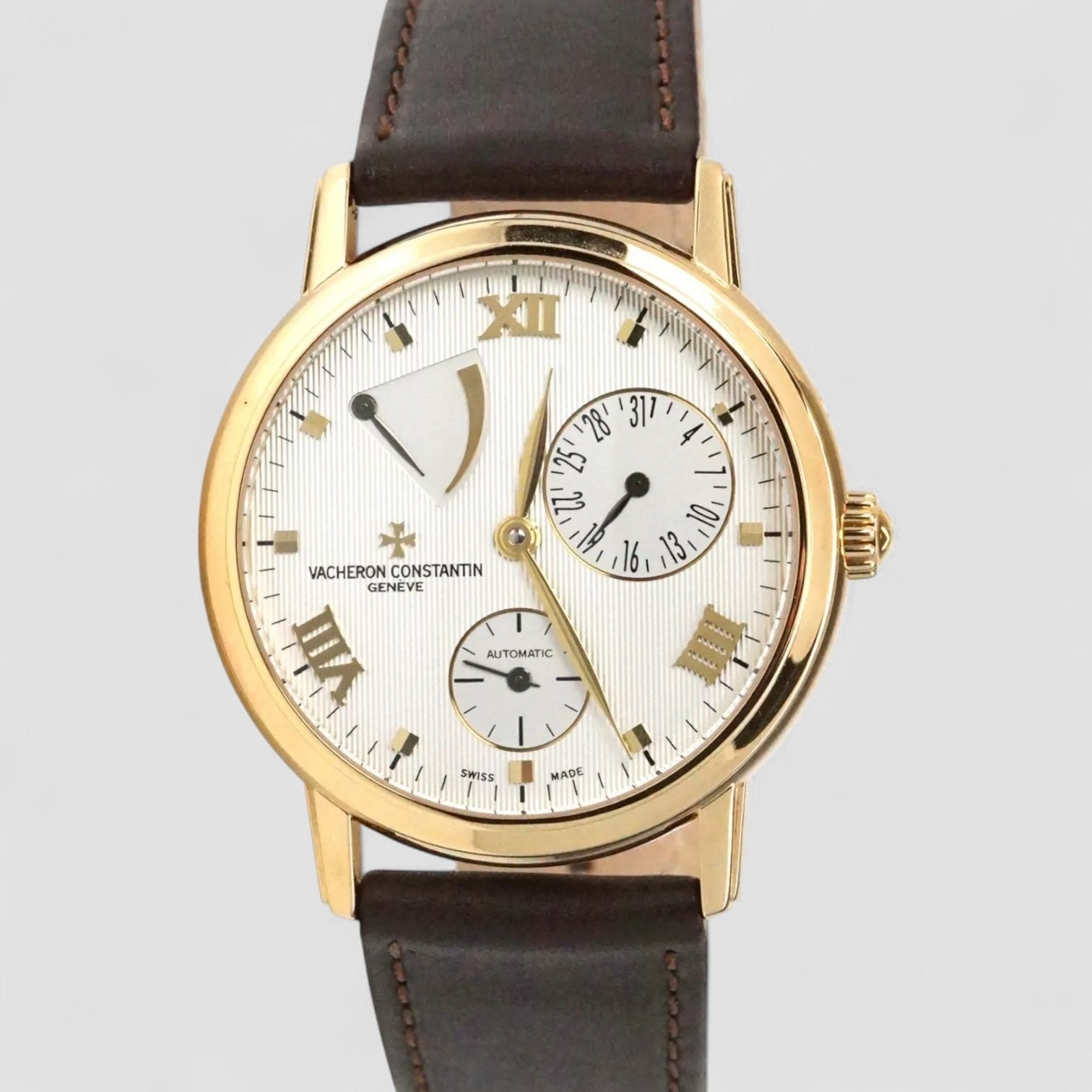 Power Reserve Mens Watch 36mm