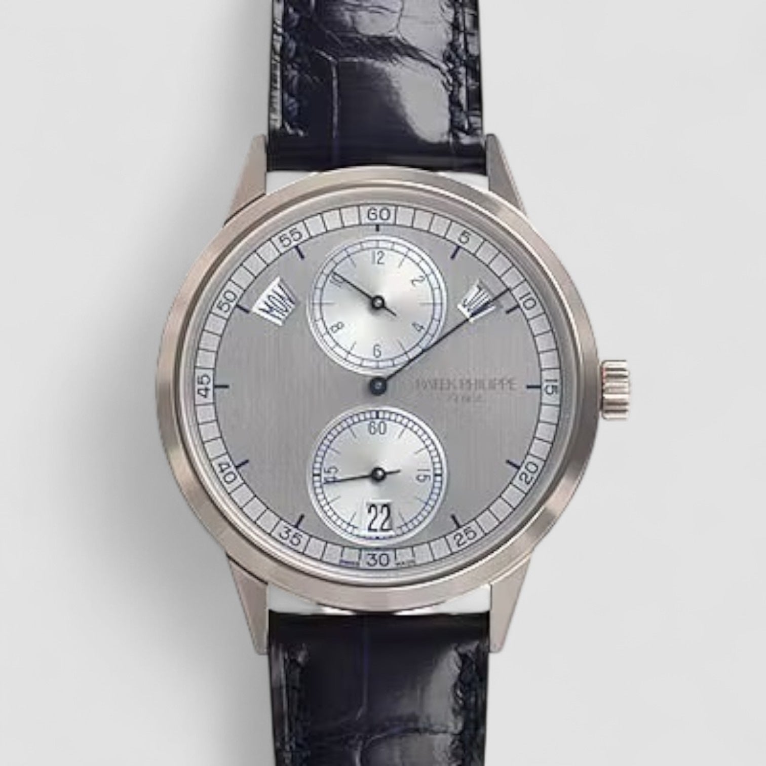 Annual Calendar 5235G Regulator 18K White Gold