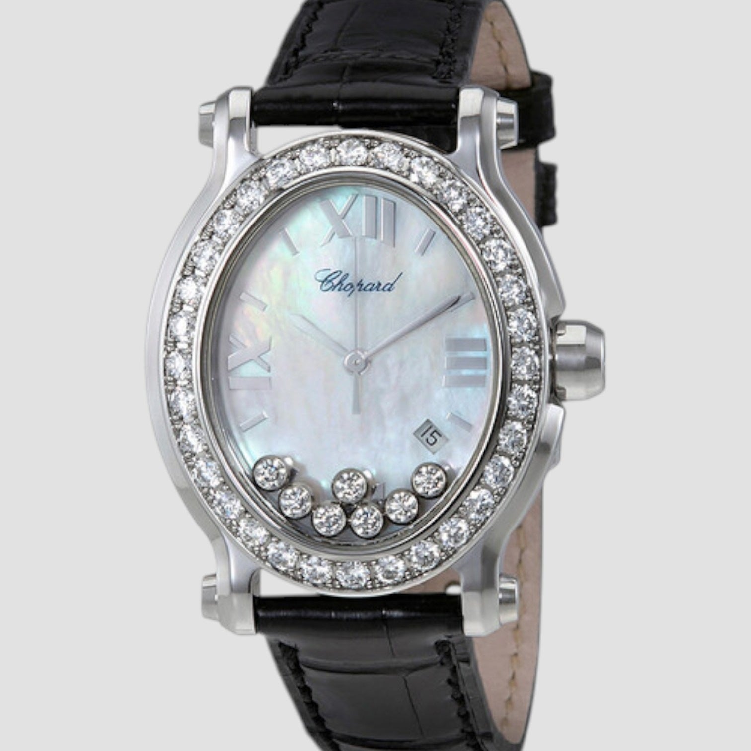 Happy Sport Diamonds Mother of Pearl Dial Ladies Watch