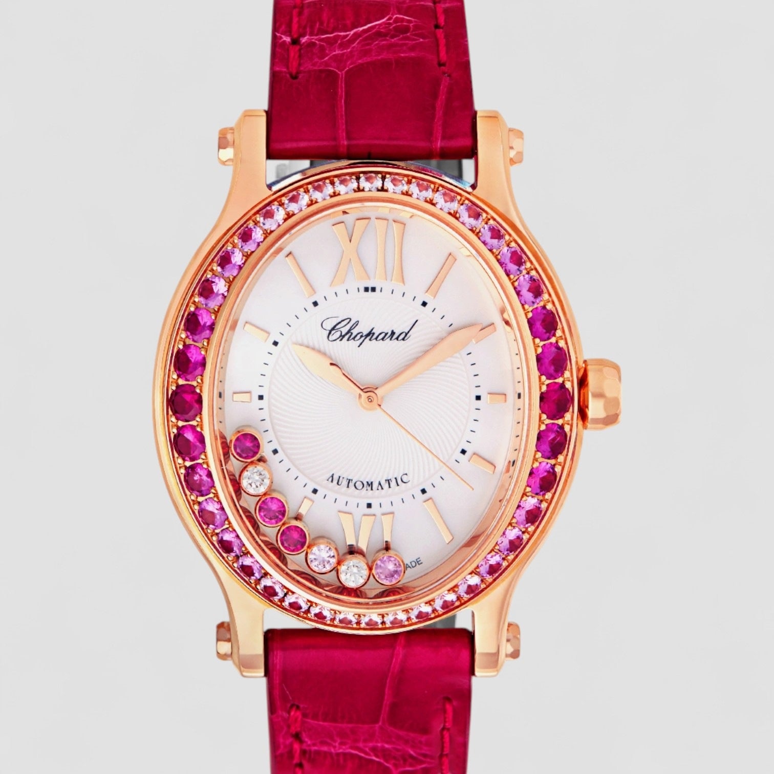 Happy Sport Oval Automatic Ladies Watch