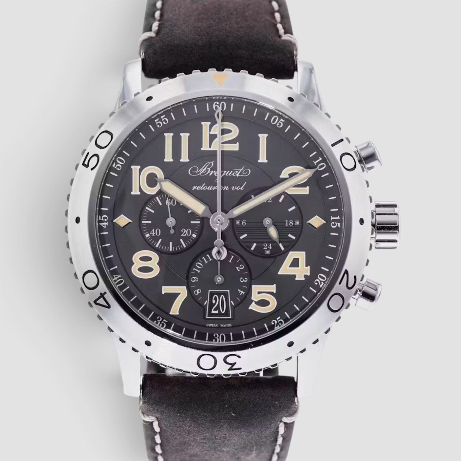 Type XXI Chronograph 42mm Steel Slate Grey Dial