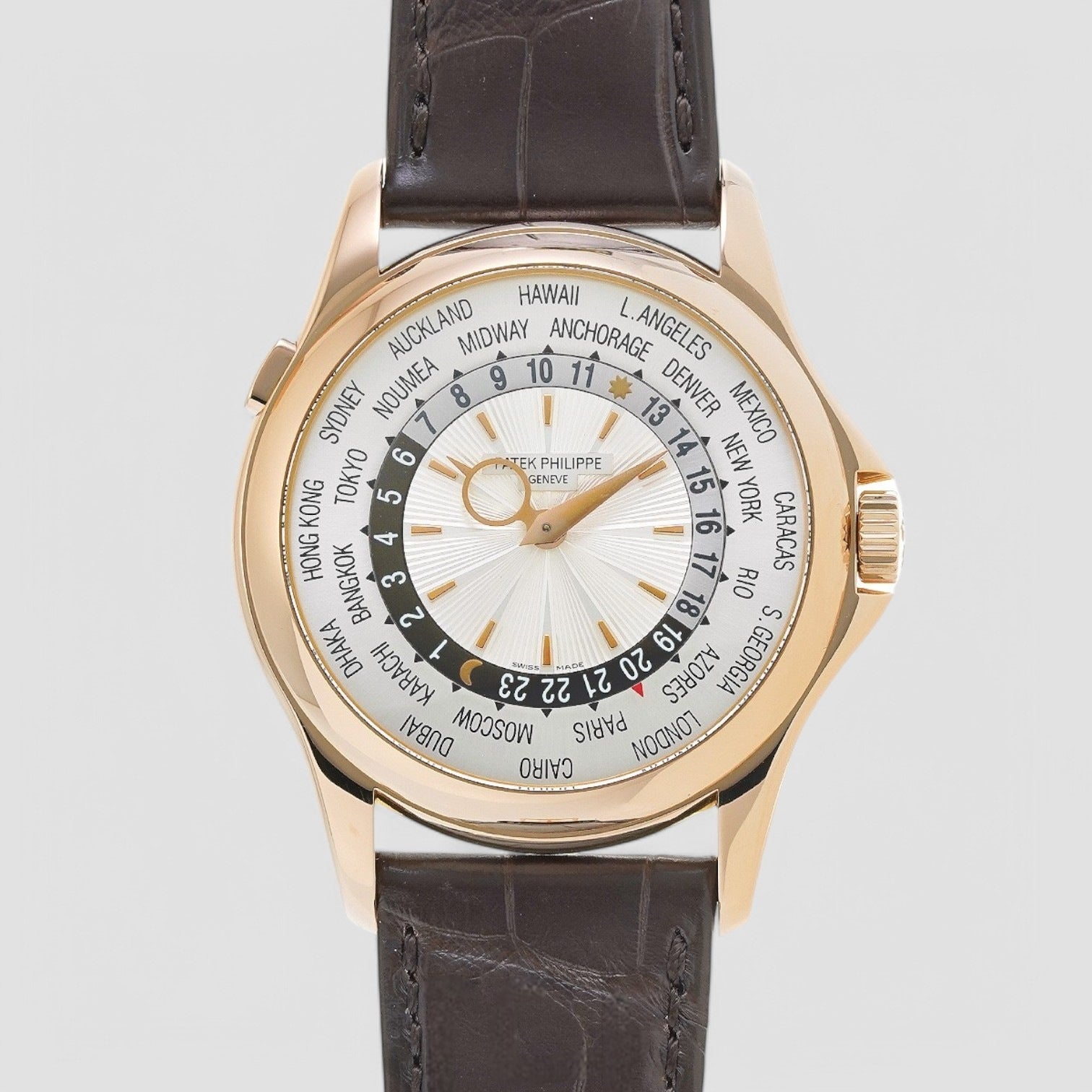 World Time 5130 18K Rose Gold