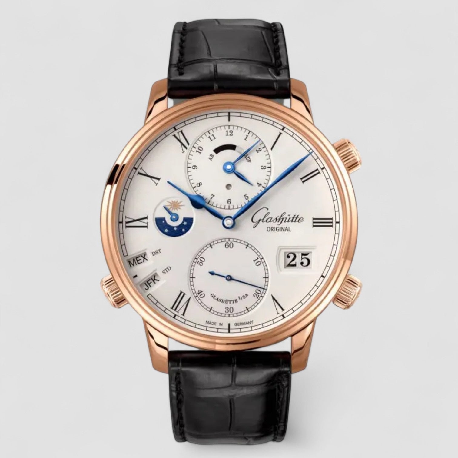 Senator Cosmopolite 44 mm Red Gold Automatic Movement