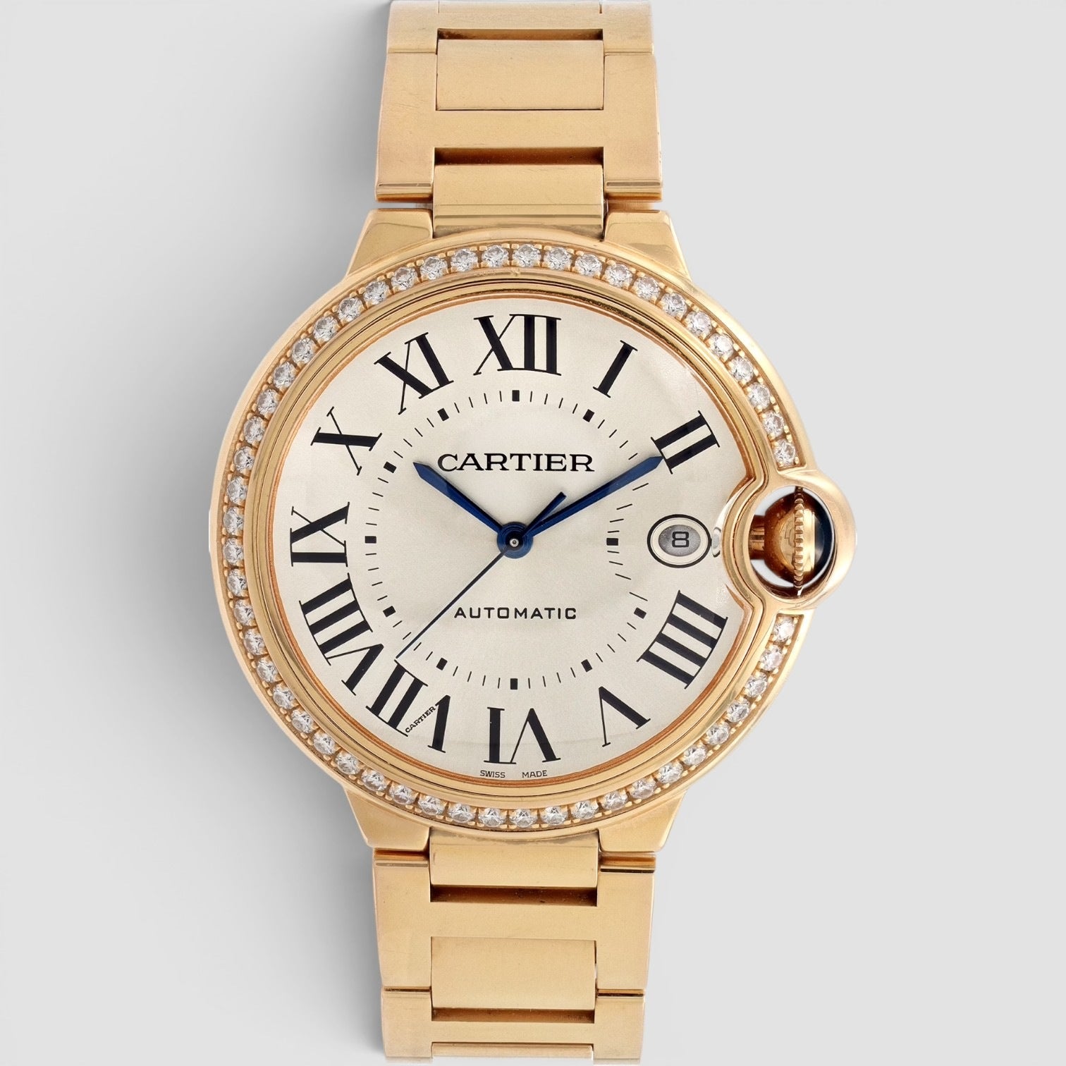 Ballon Bleu de Cartier 40mm 18K Rose Gold Diamond-Set