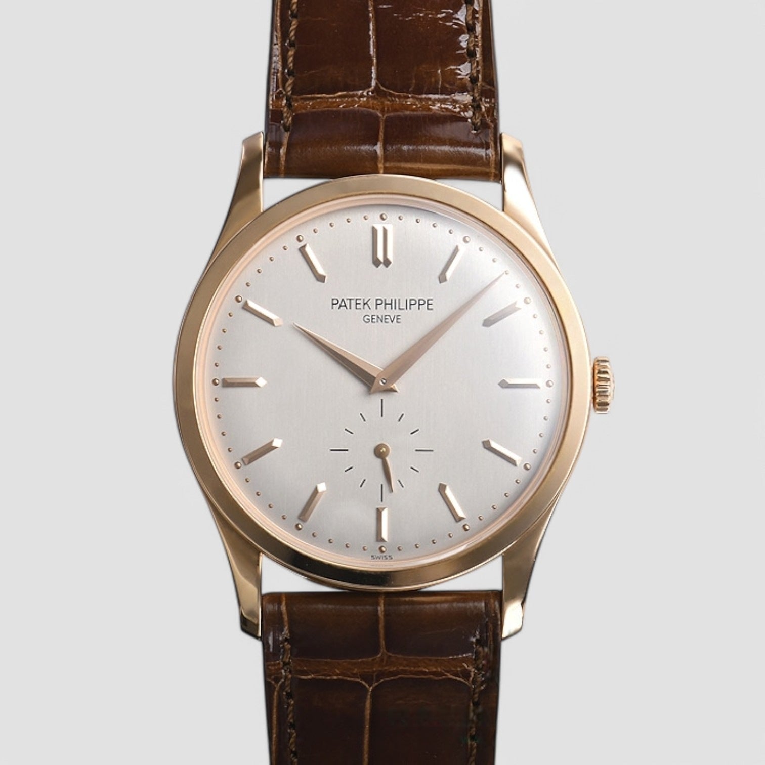 Calatrava 18K Rose Gold Manual Wind