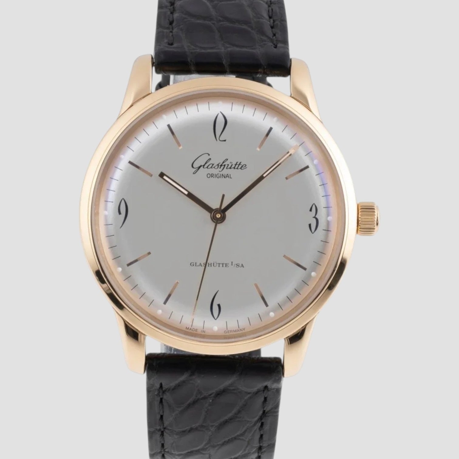 Senator Sixties 18 Rose Gold Automatic Watch